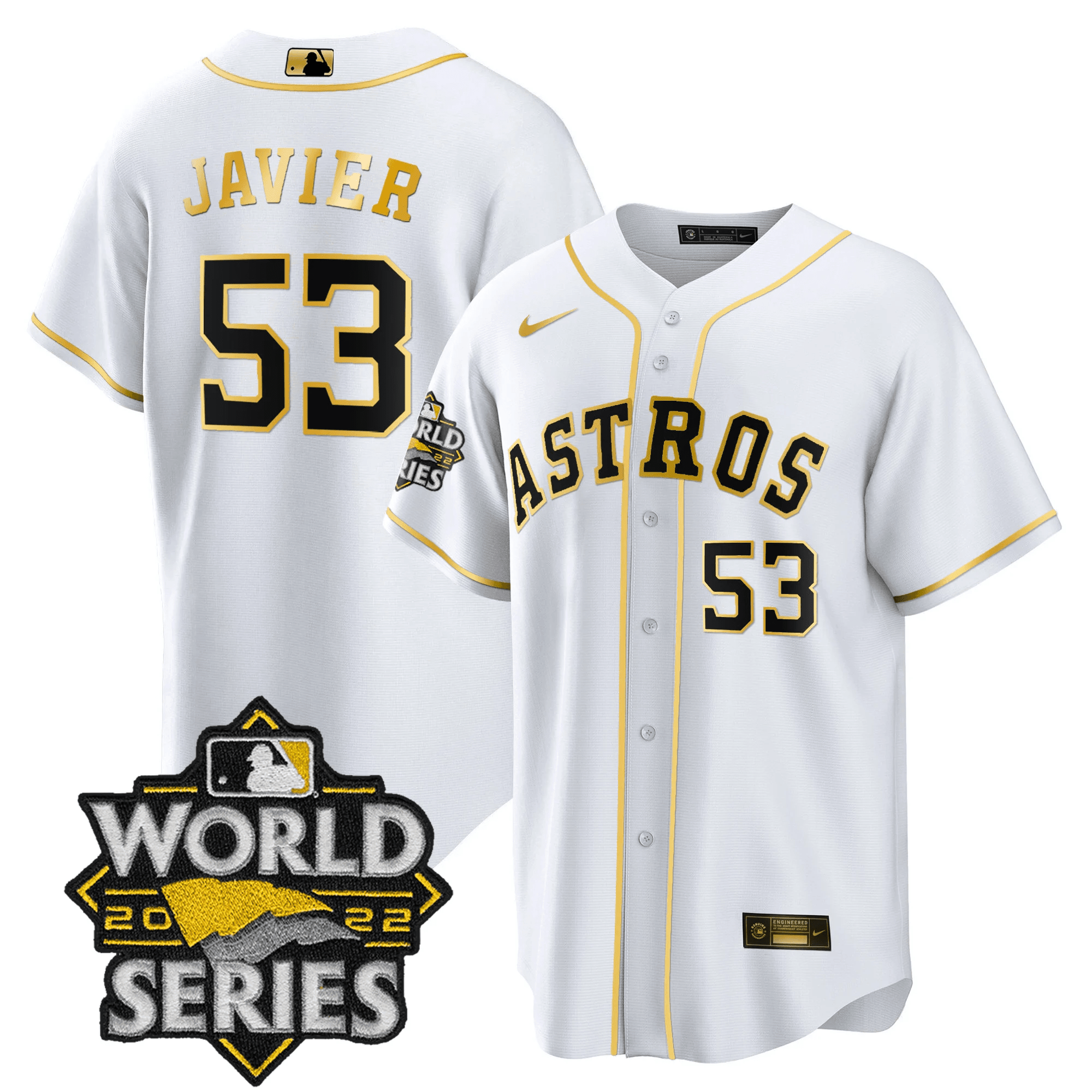 Men’s Houston 2022 World Series Player Jersey