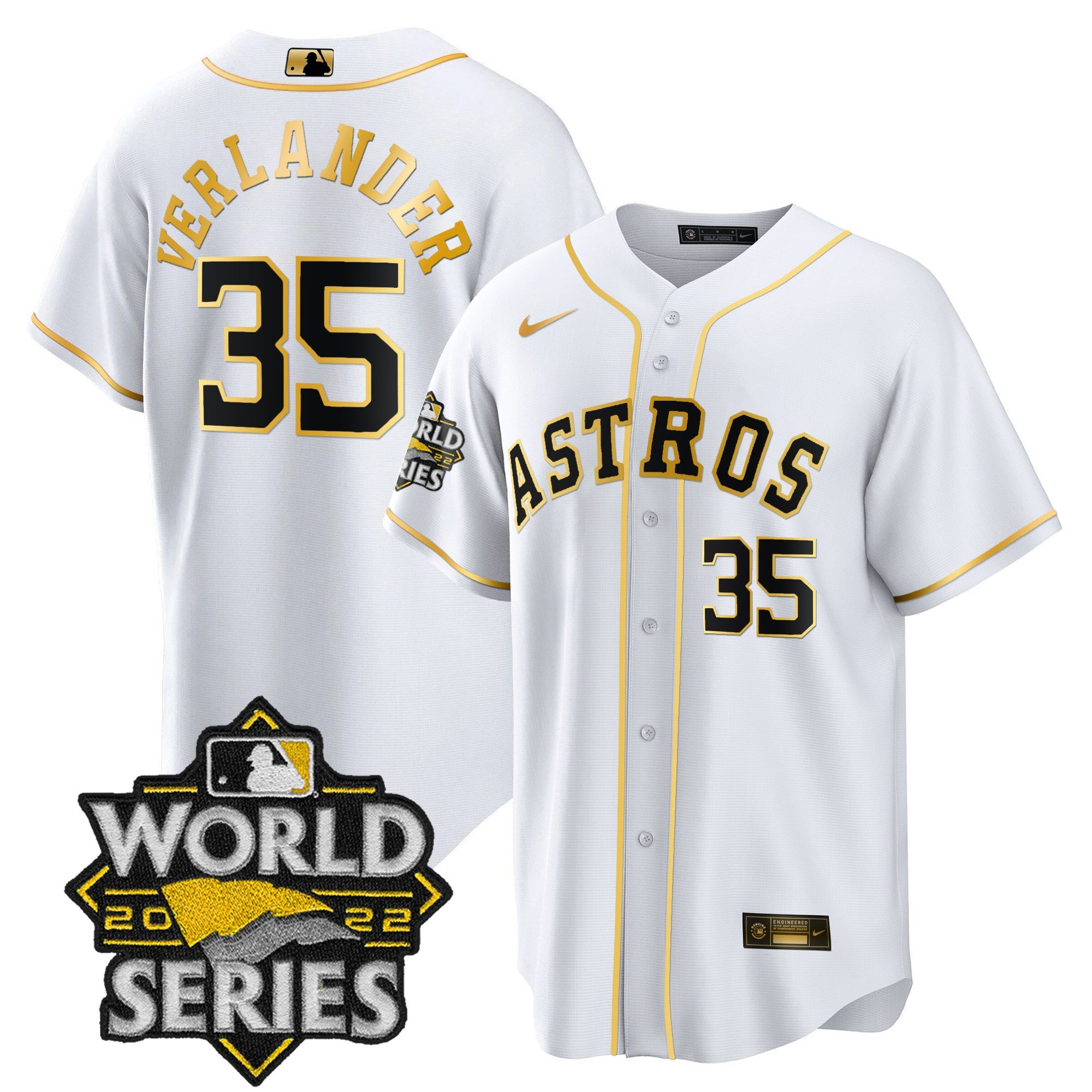 Men’s Houston 2022 World Series Player Jersey