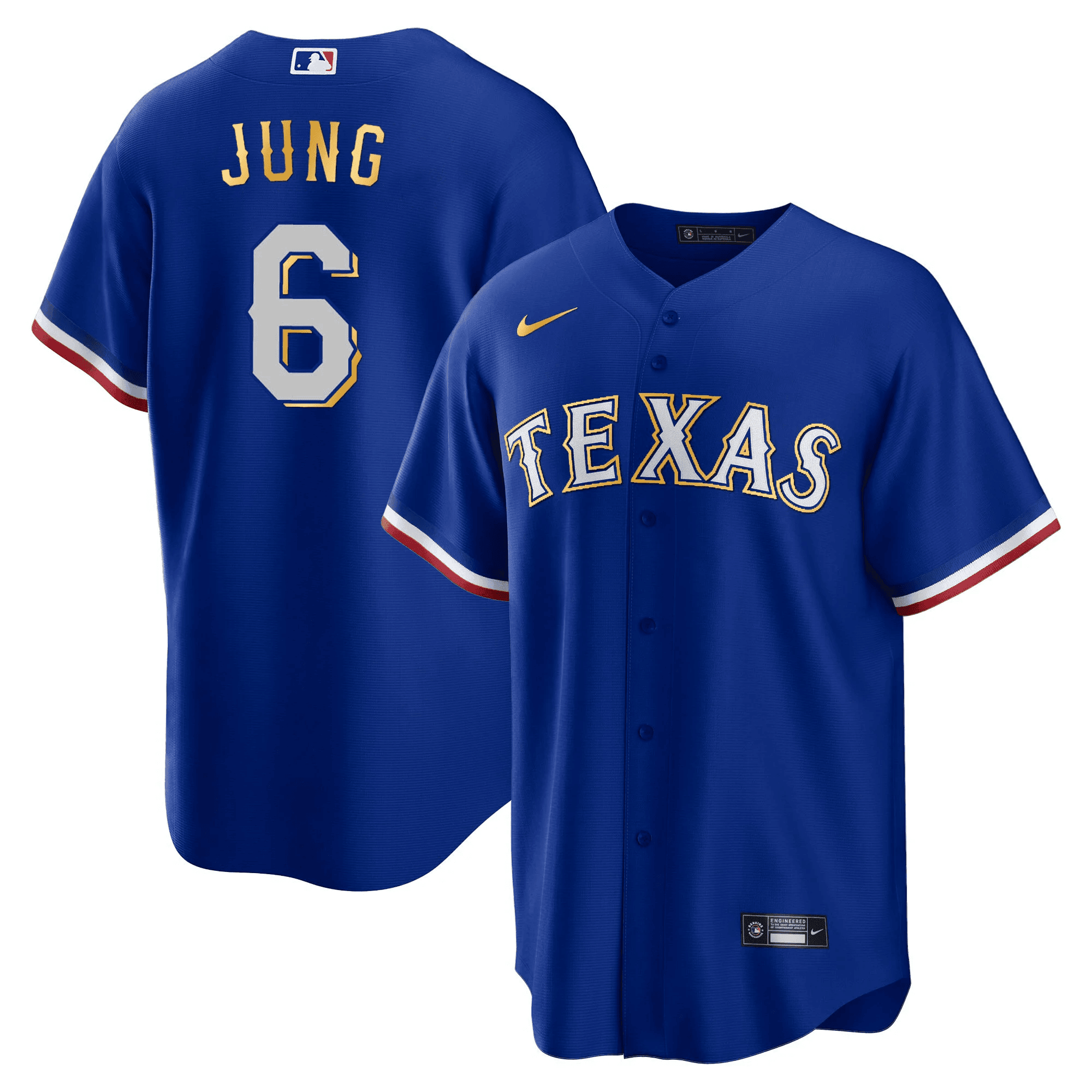 Men’s Texas 2023 Gold Trim Jersey