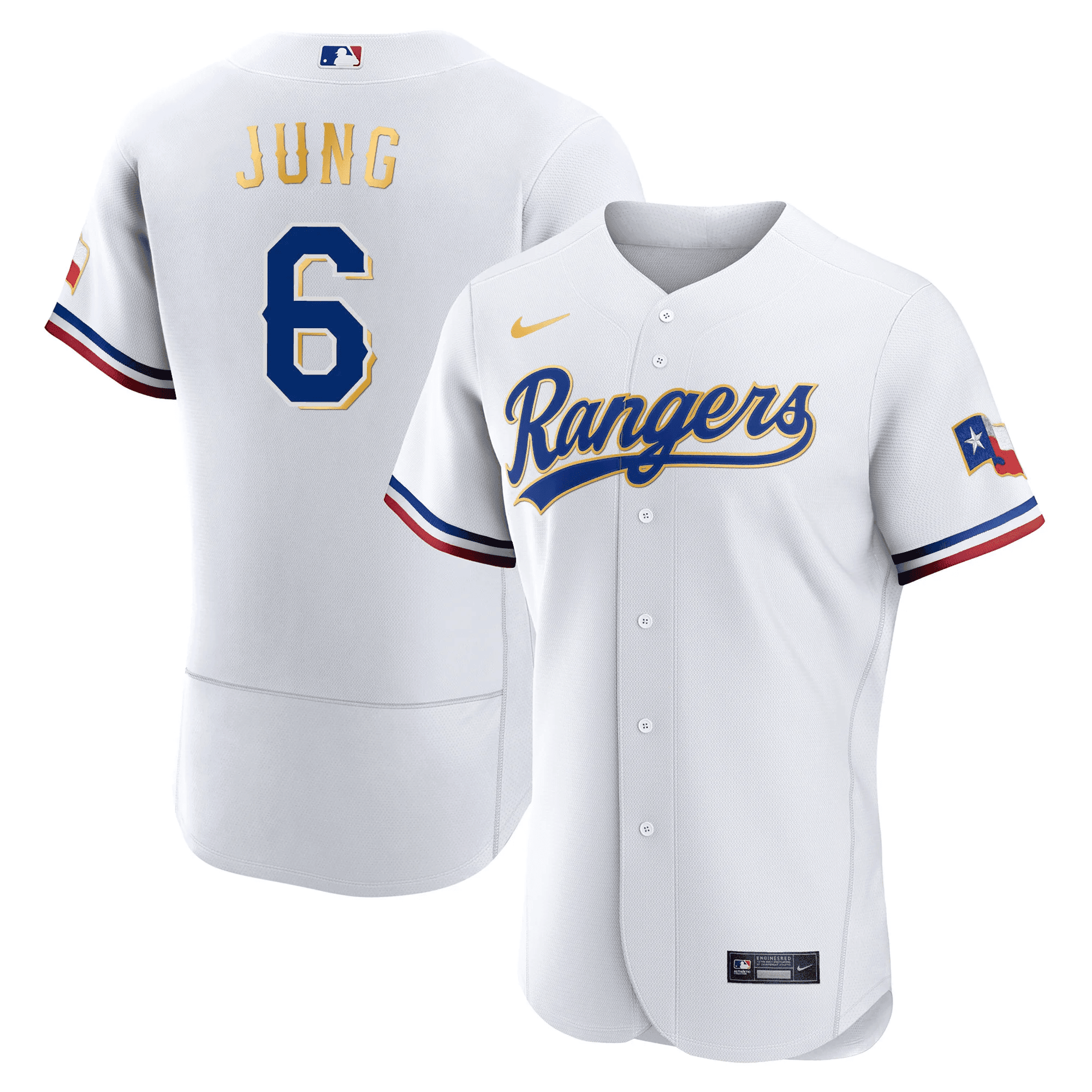 Men’s Texas 2023 Gold Trim Jersey