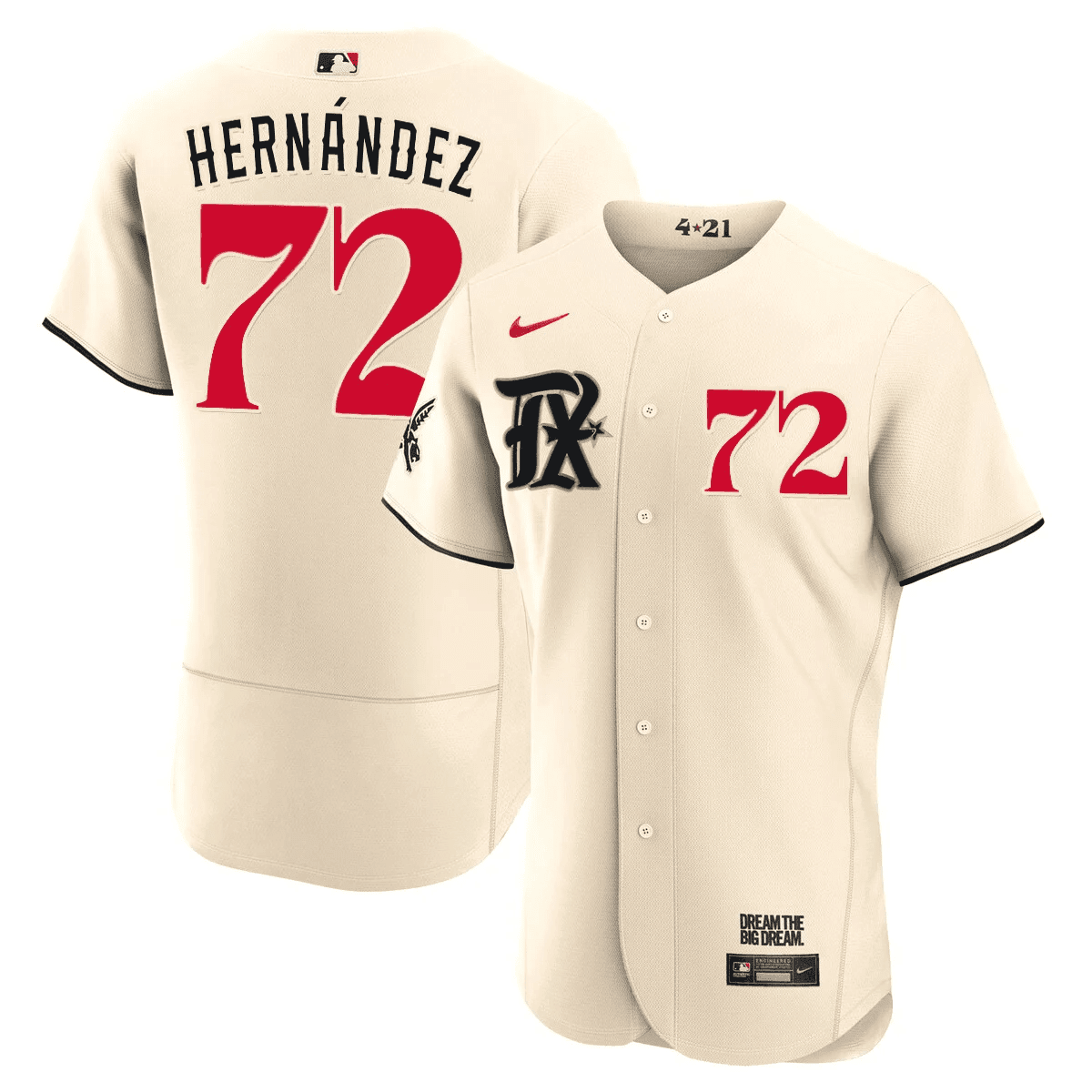 Men’s Texas Cream 2023 City Connect Limited Jersey