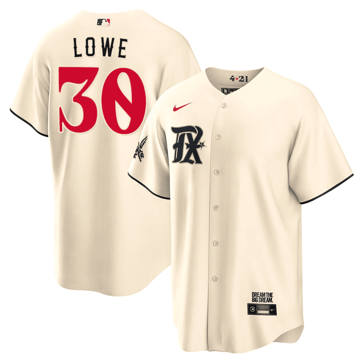 Men’s Texas Cream 2023 City Connect Limited Jersey