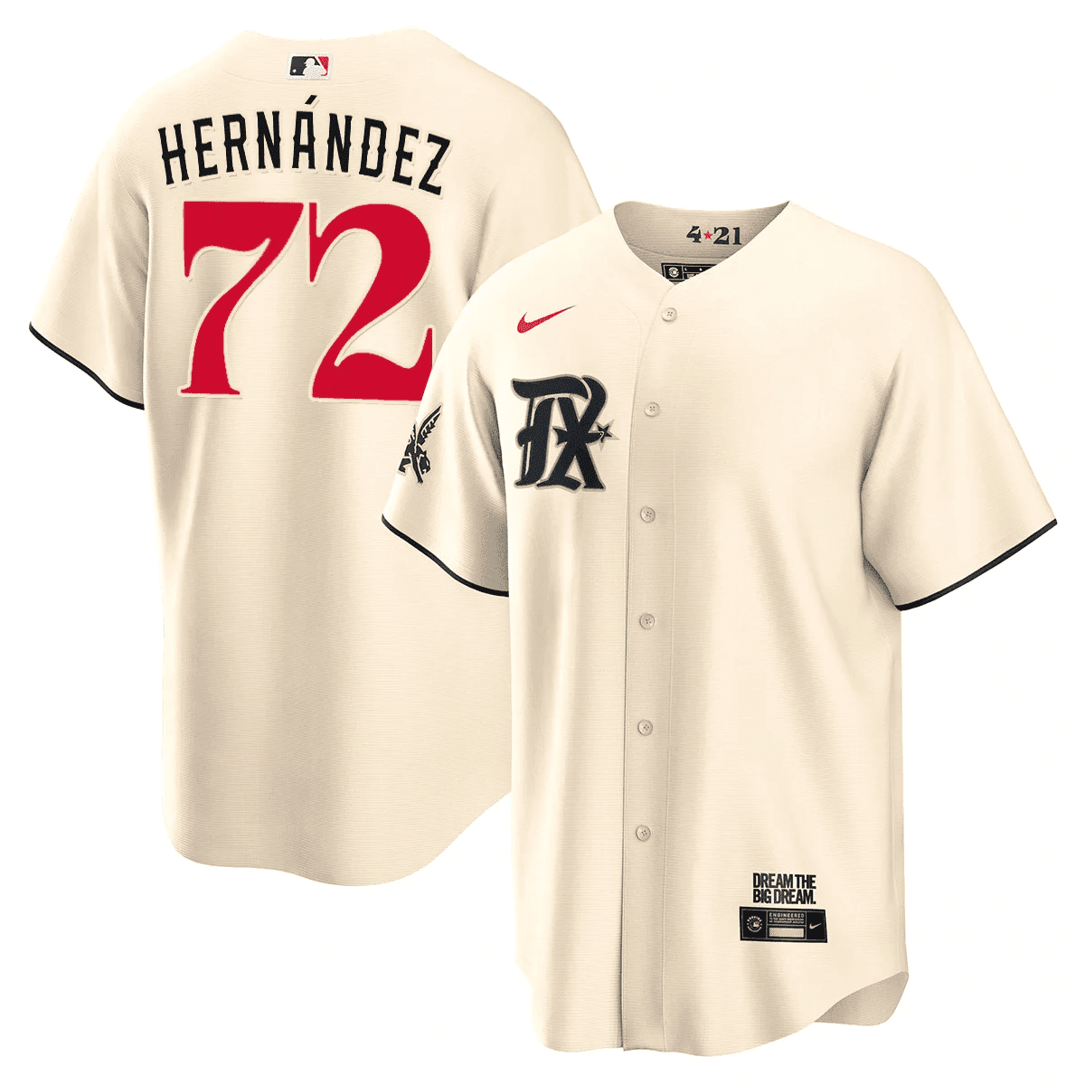 Men’s Texas Cream 2023 City Connect Limited Jersey
