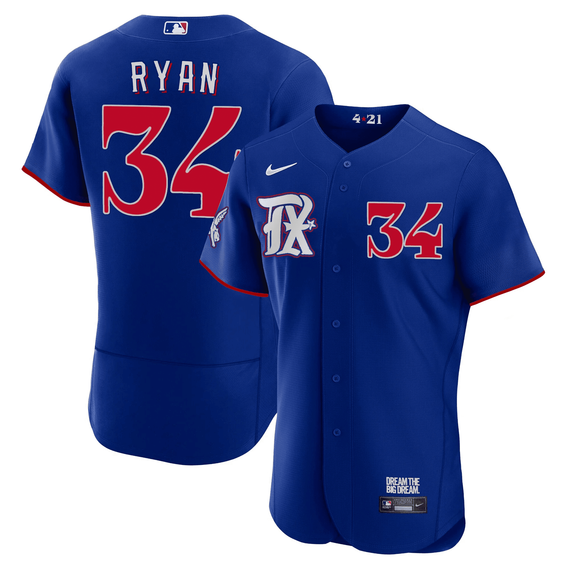 Men’s Texas 2023 City Connect Collection V2 Jersey