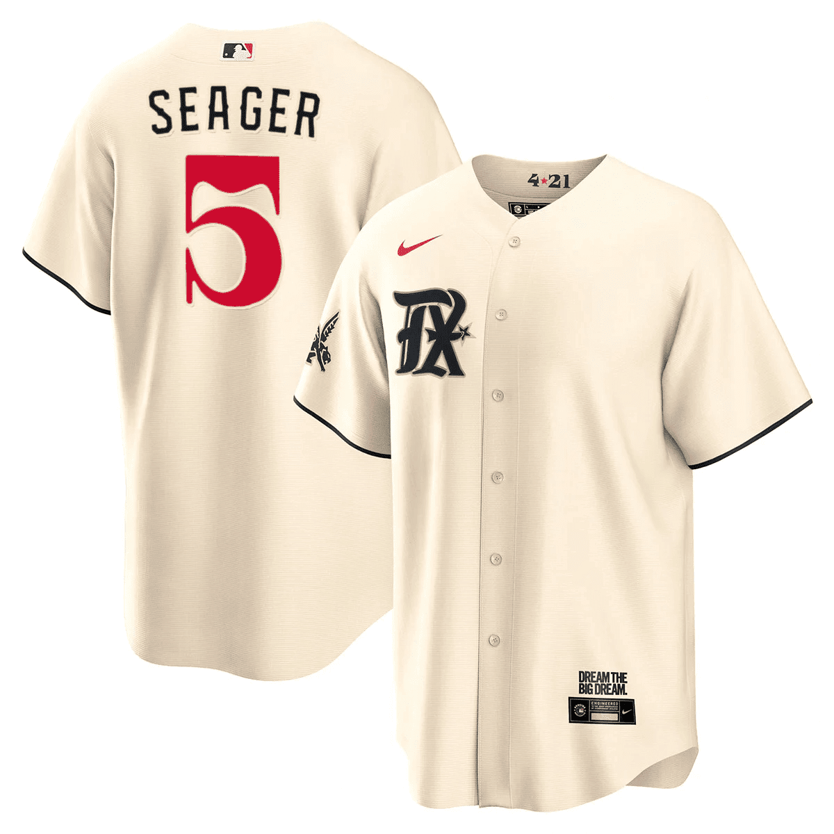 Men’s Texas 2023 City Connect Collection V2 Jersey