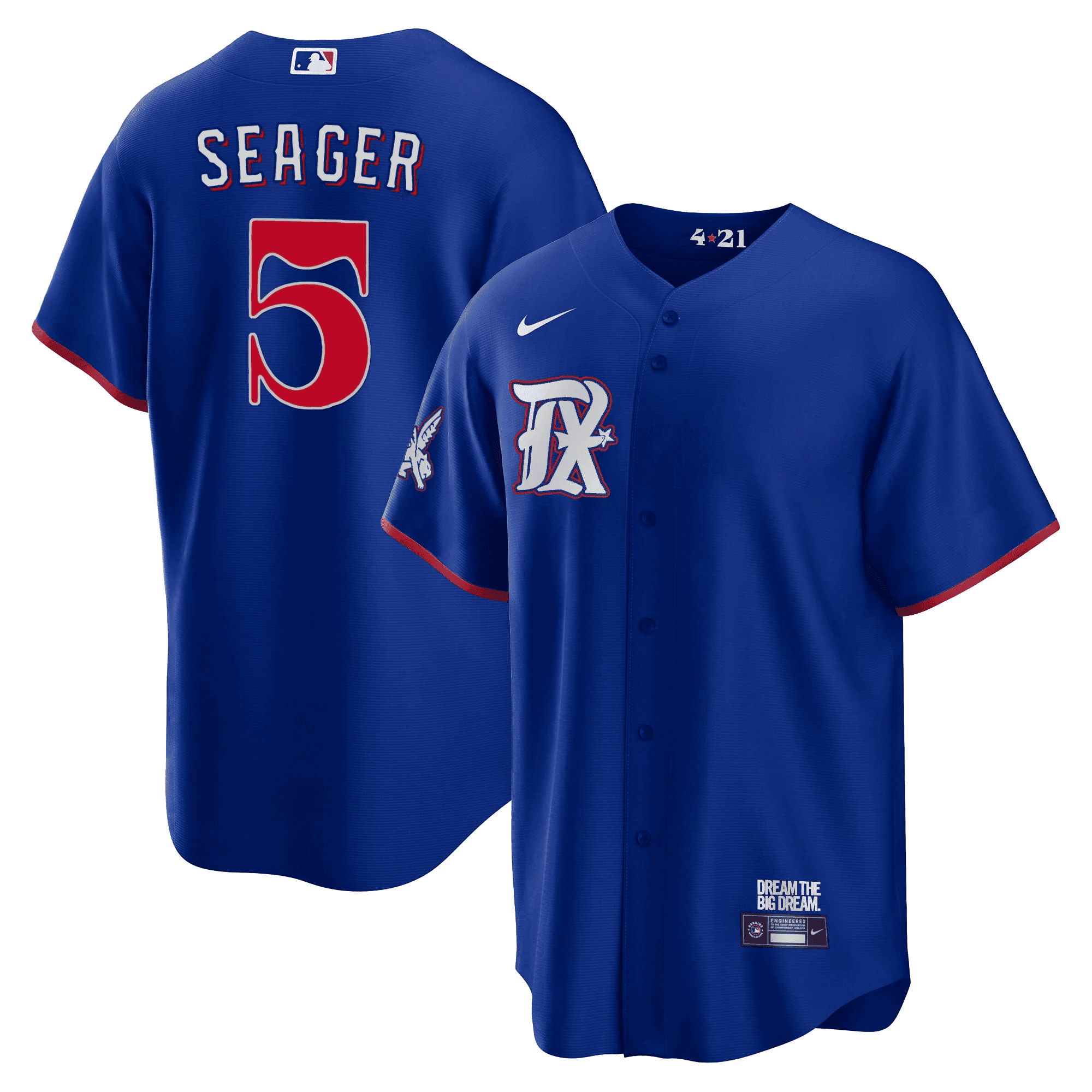 Men’s Texas 2023 City Connect Collection V2 Jersey