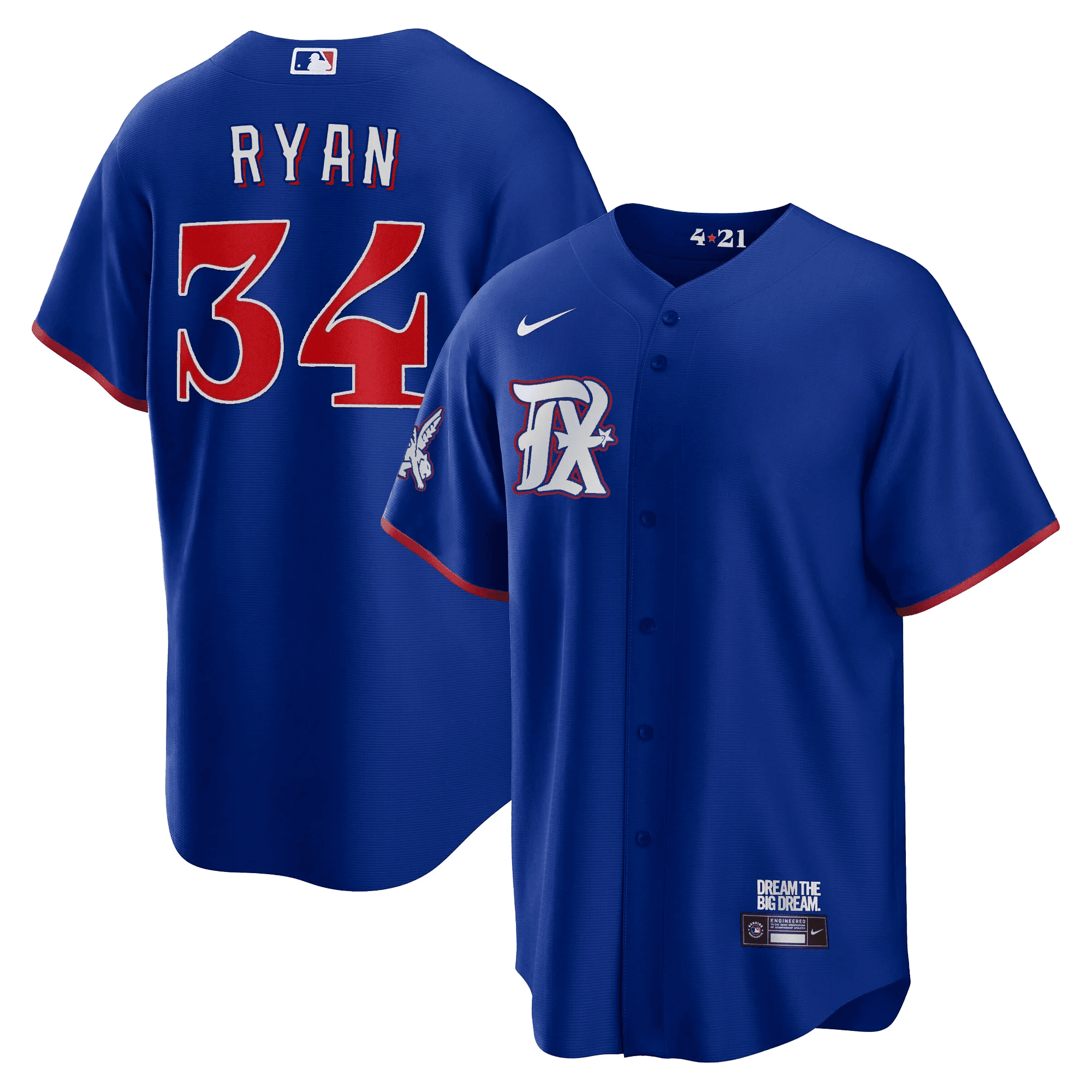 Men’s Texas 2023 City Connect Collection V2 Jersey