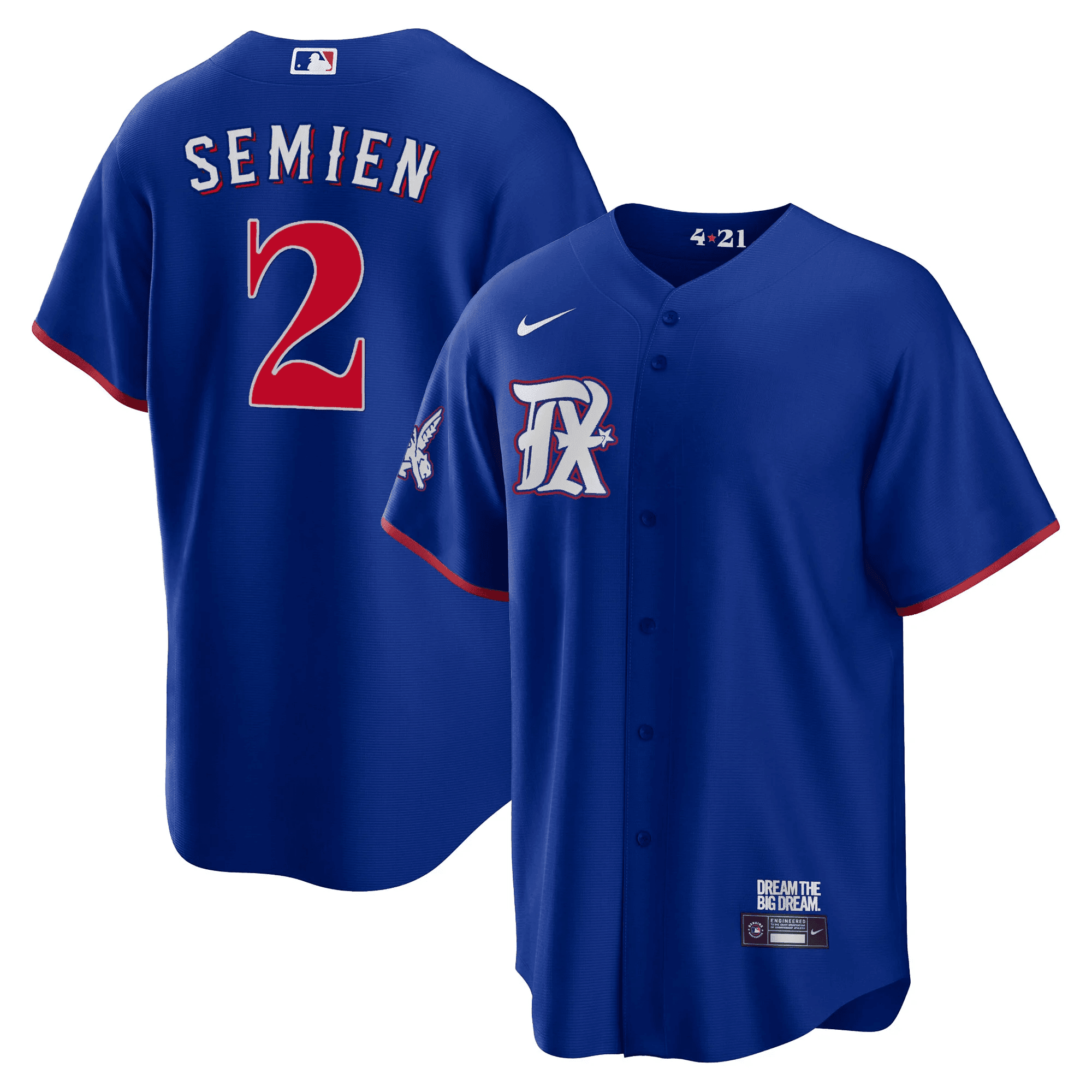 Men’s Texas 2023 City Connect Collection V2 Jersey