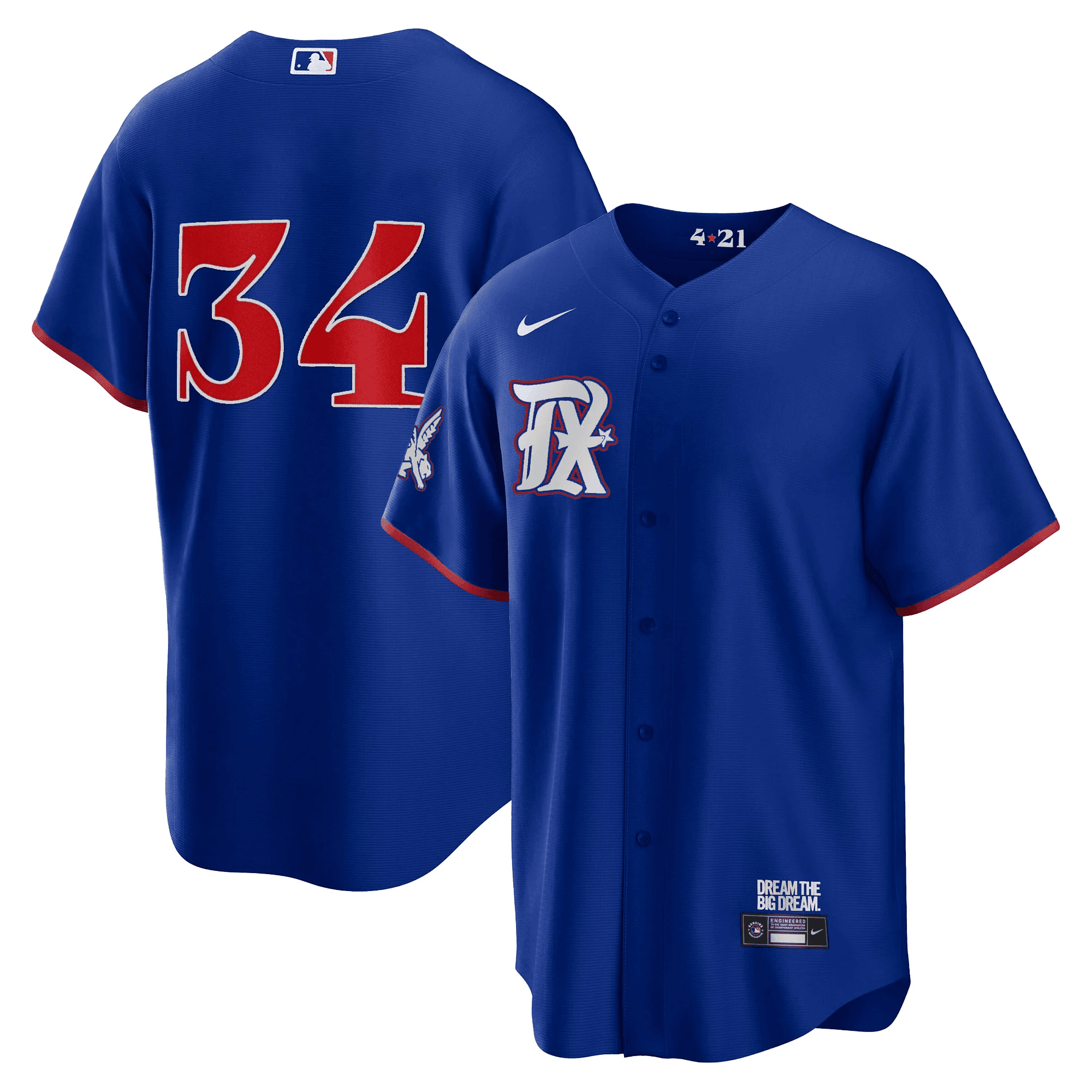 Men’s Texas 2023 City Connect Collection Jersey