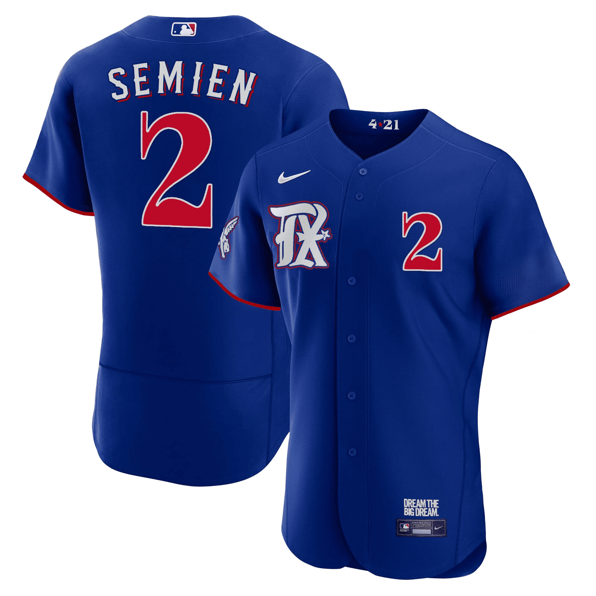 Men’s Texas 2023 City Connect Collection V2 Jersey