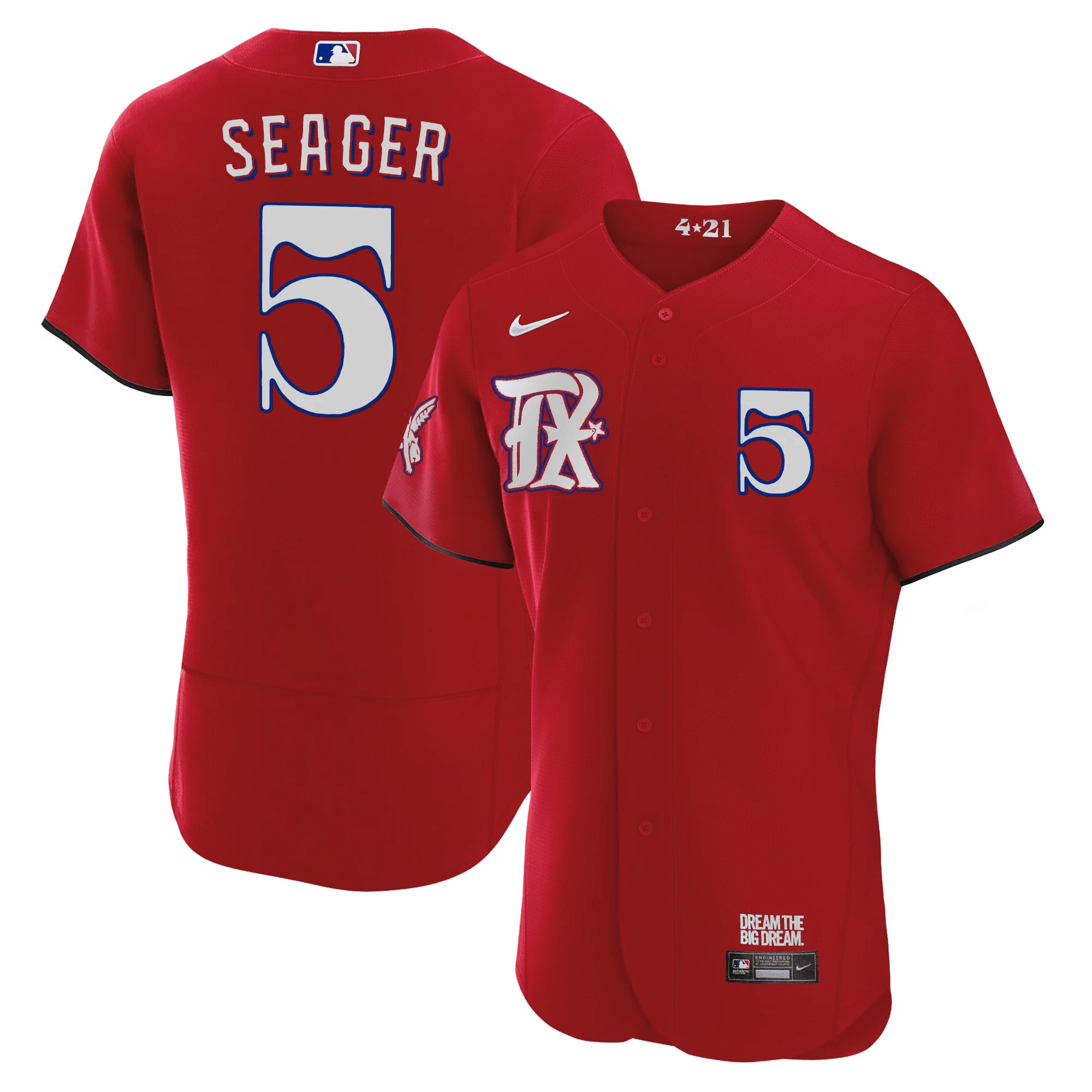 Men’s Texas 2023 City Connect Collection V3 Jersey