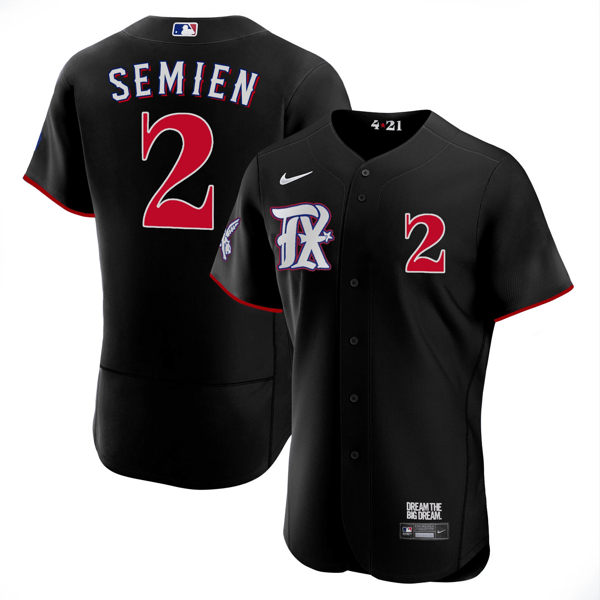 Men’s Texas 2023 City Connect Collection V3 Jersey