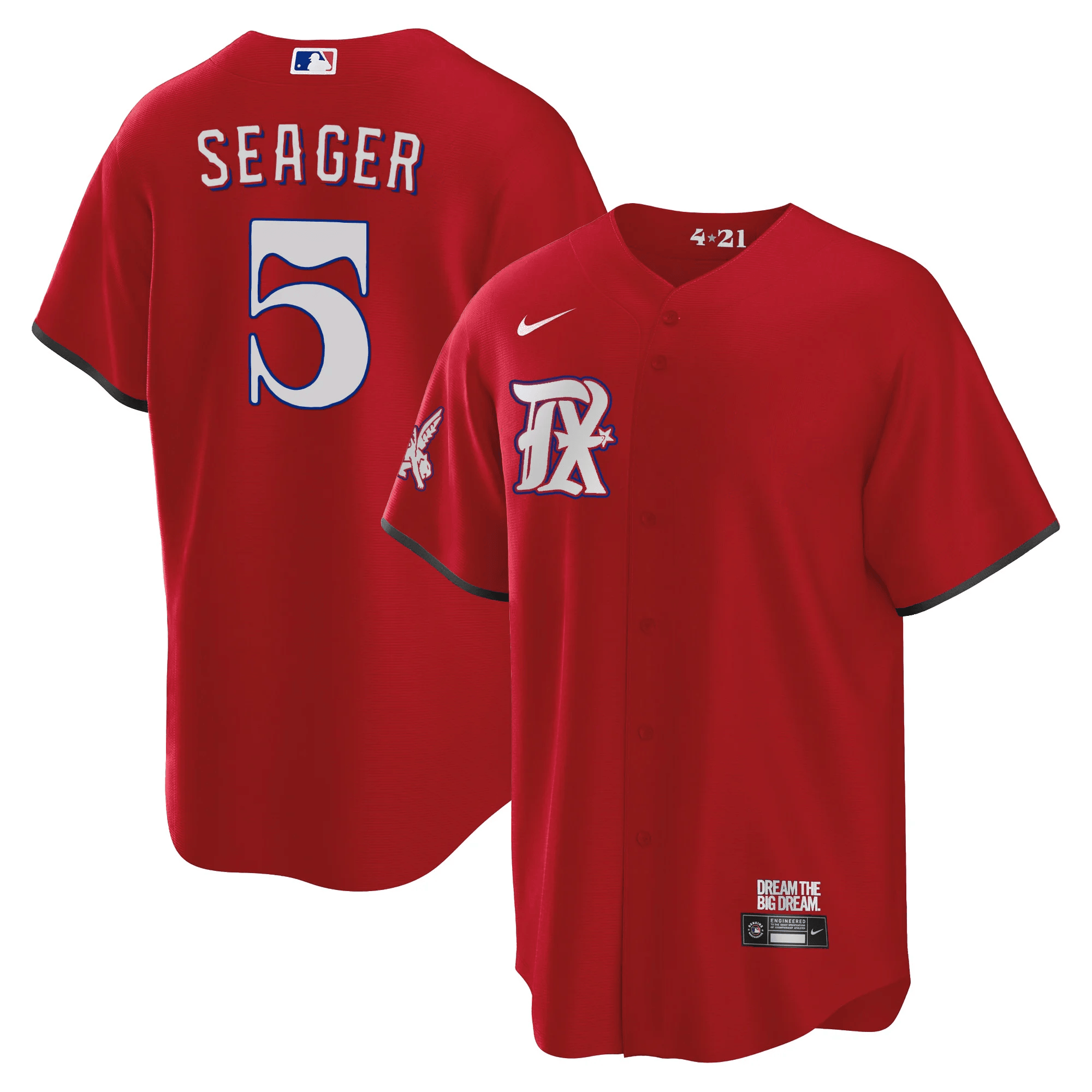 Men’s Texas 2023 City Connect Collection V3 Jersey