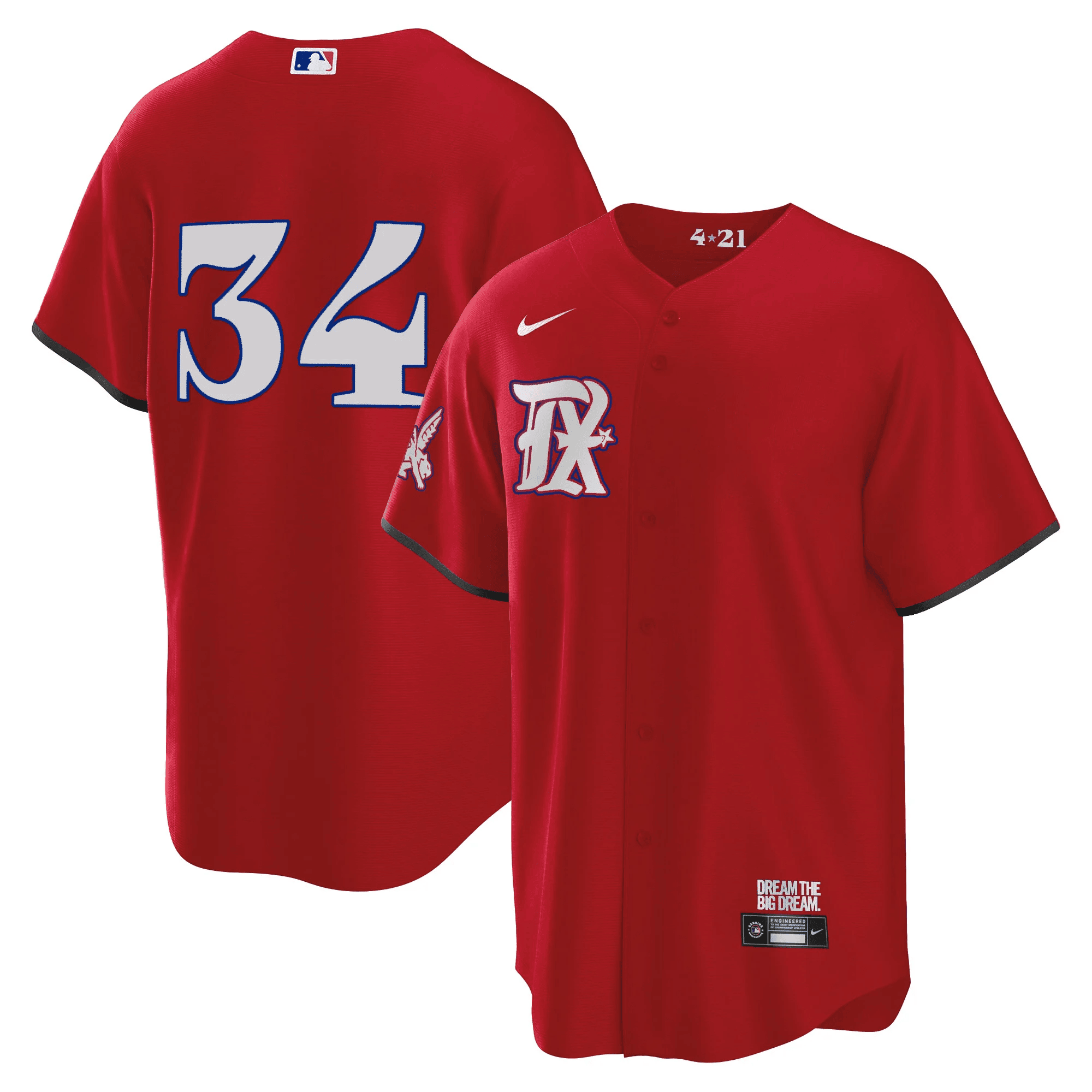 Men’s Texas 2023 City Connect Collection V4 Jersey