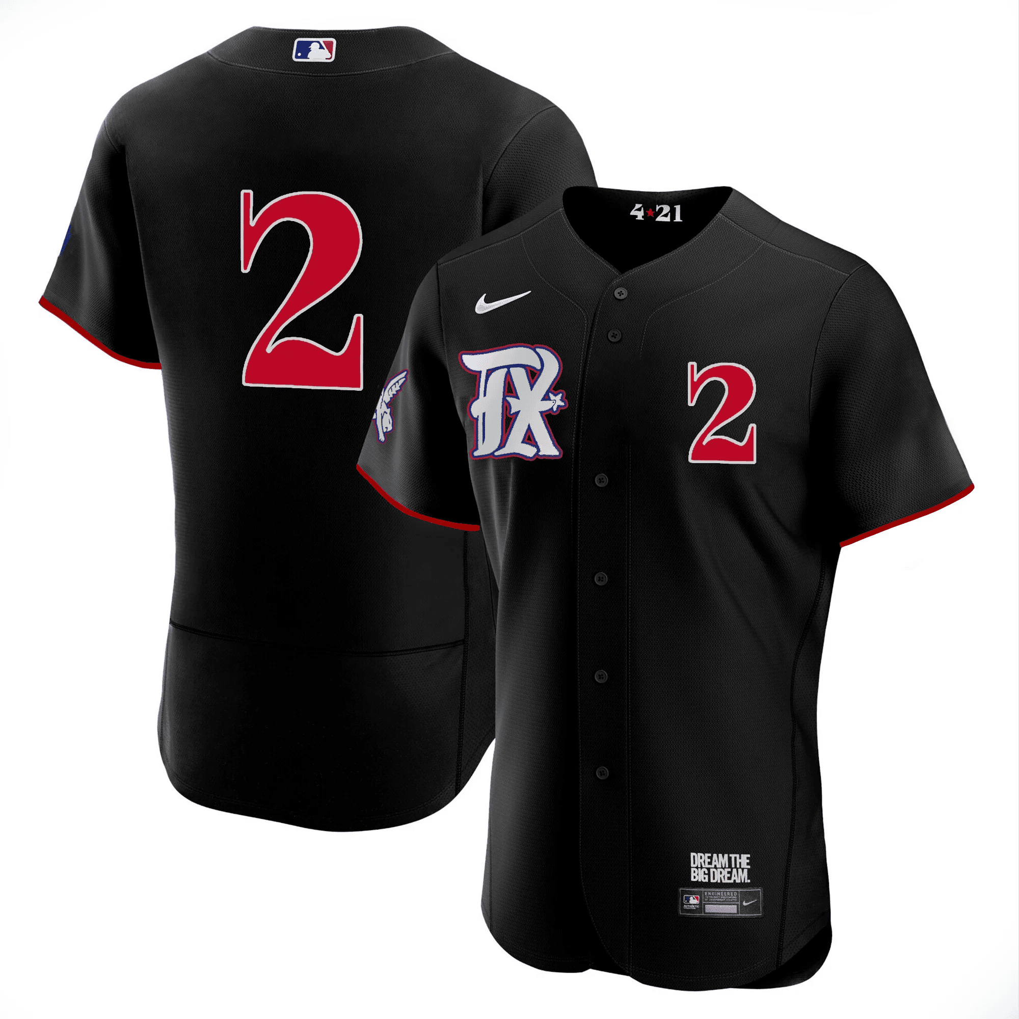 Men’s Texas 2023 City Connect Collection V4 Jersey
