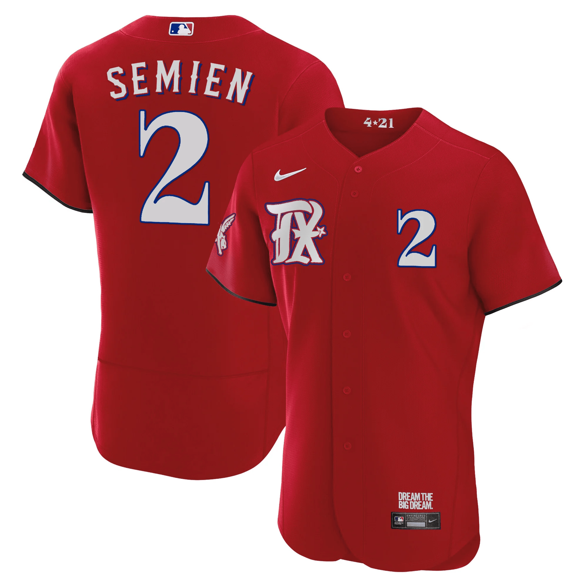 Men’s Texas 2023 City Connect Collection V3 Jersey