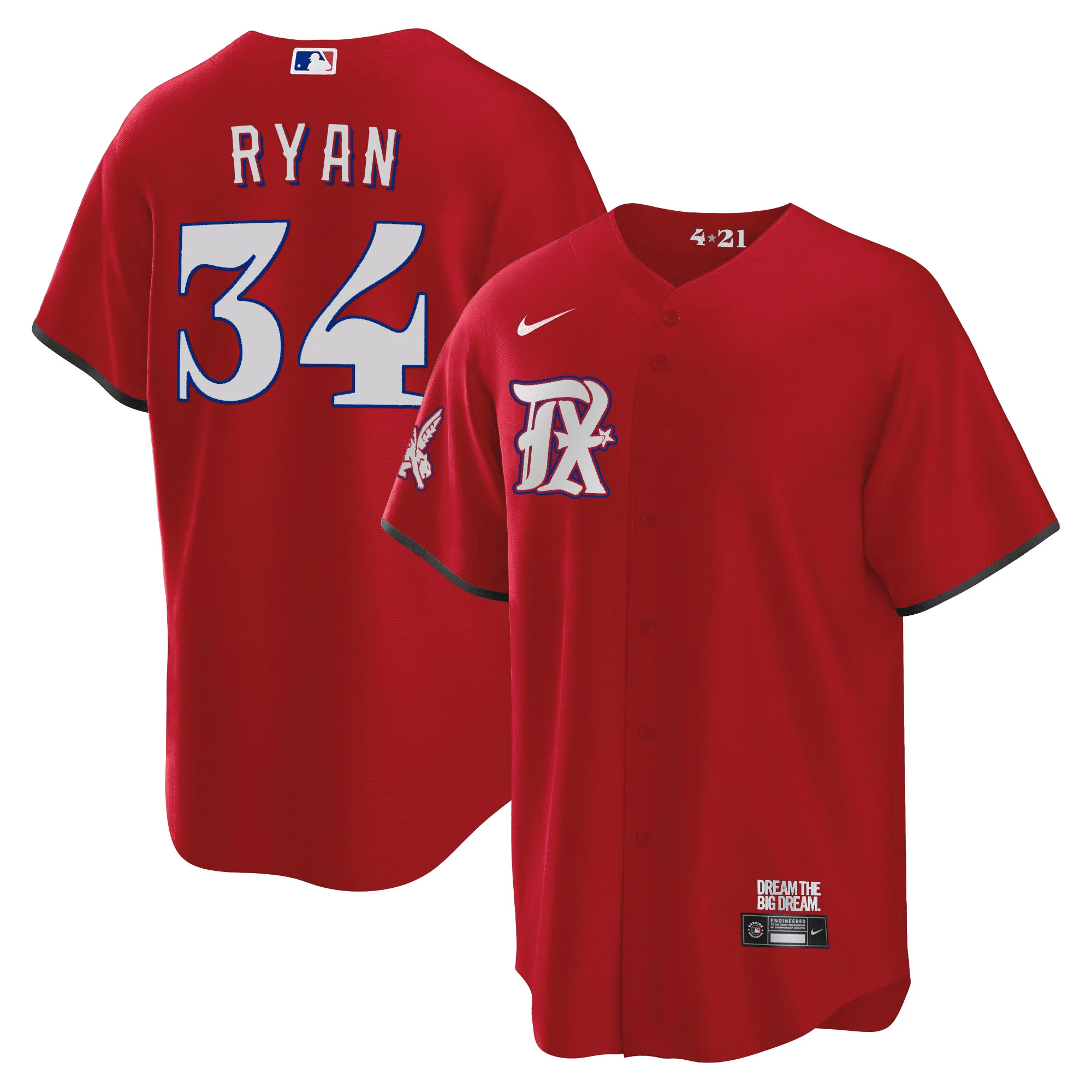 Men’s Texas 2023 City Connect Collection V3 Jersey