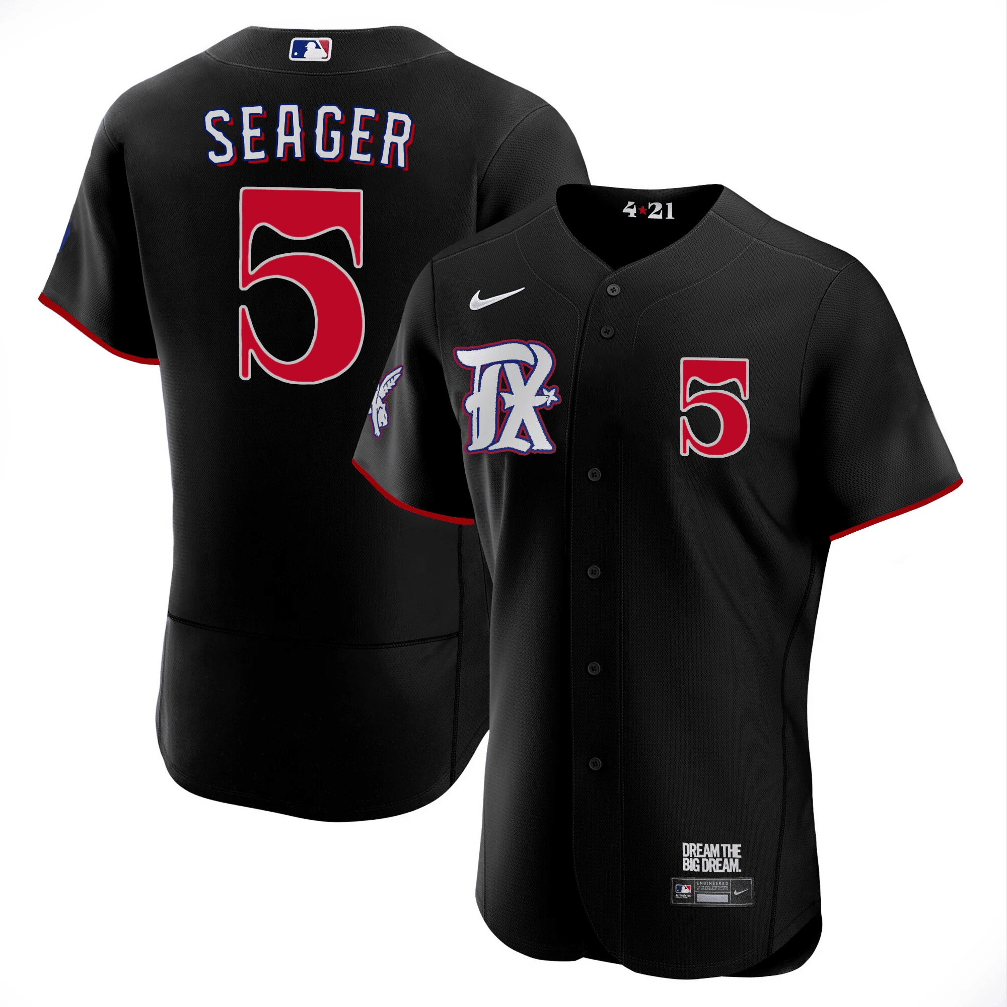 Men’s Texas 2023 City Connect Collection V3 Jersey