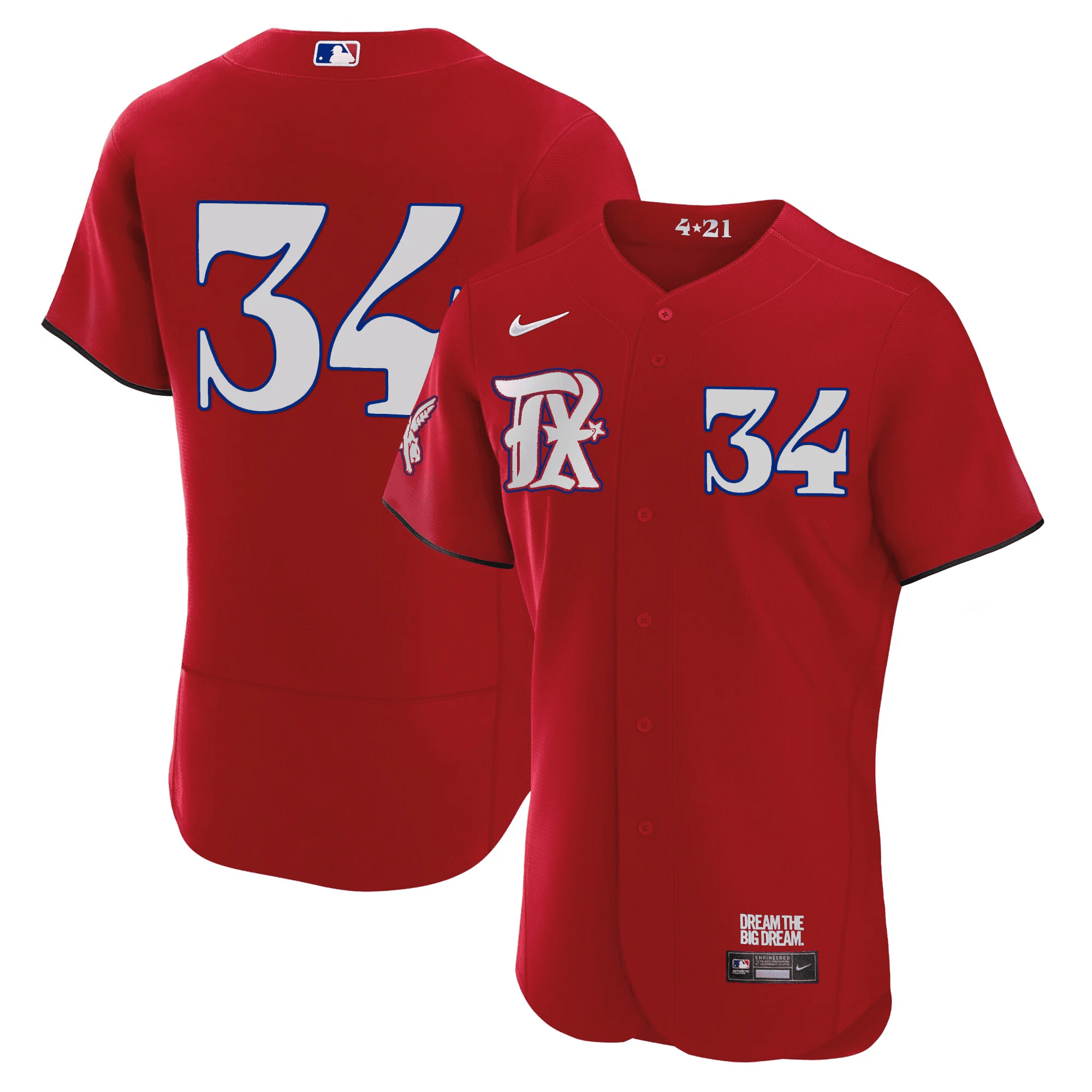 Men’s Texas 2023 City Connect Collection V4 Jersey