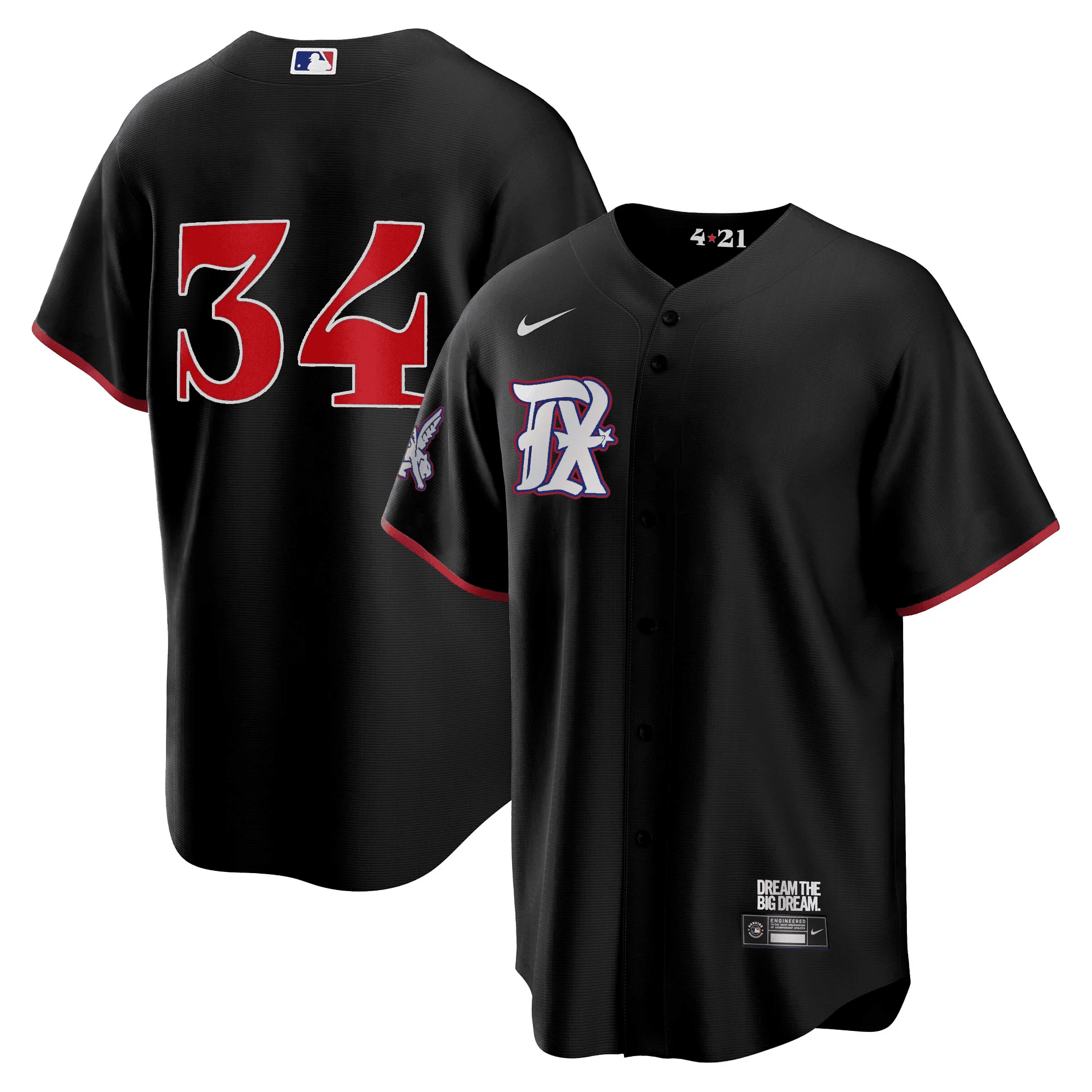 Men’s Texas 2023 City Connect Collection V4 Jersey