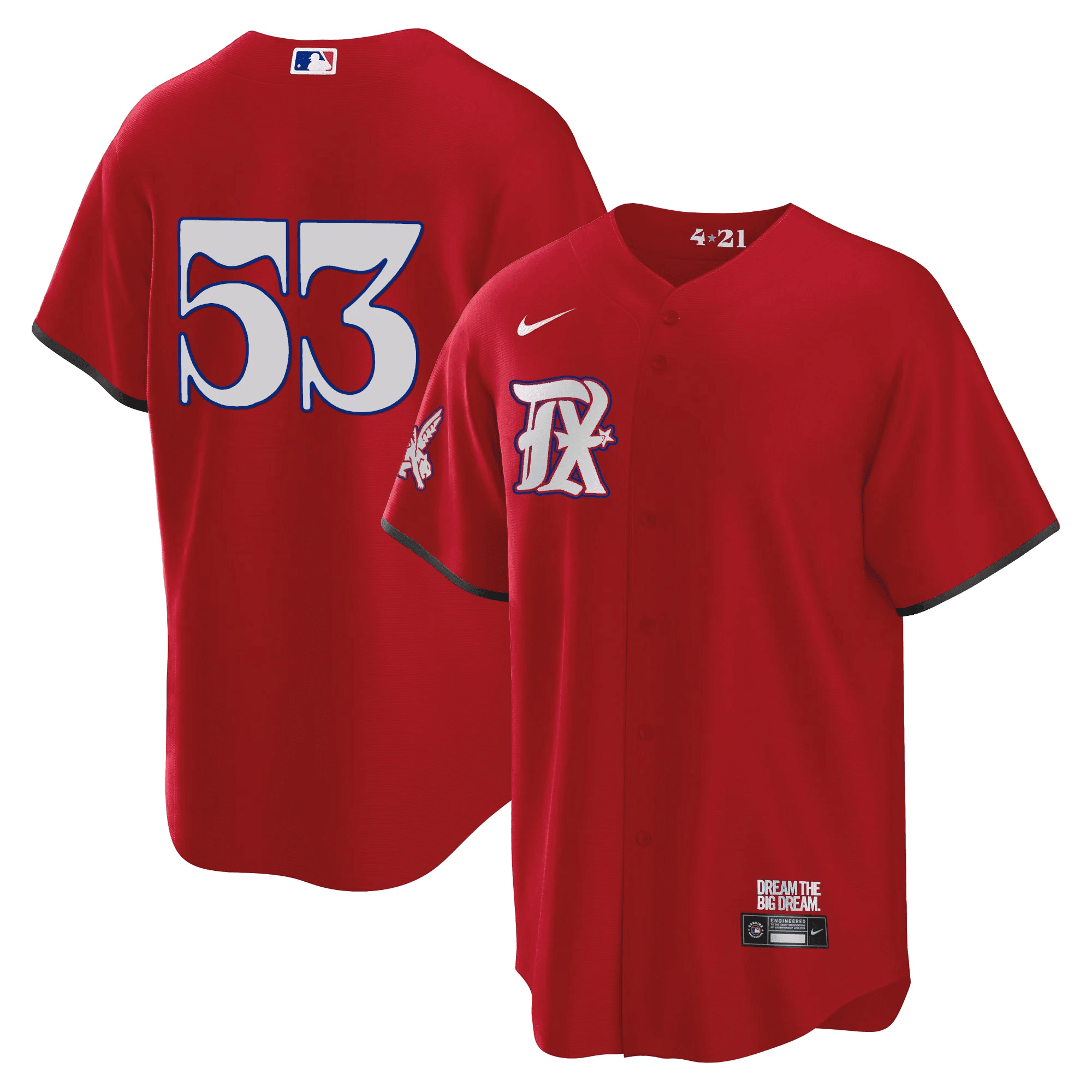 Men’s Texas 2023 City Connect Collection V4 Jersey