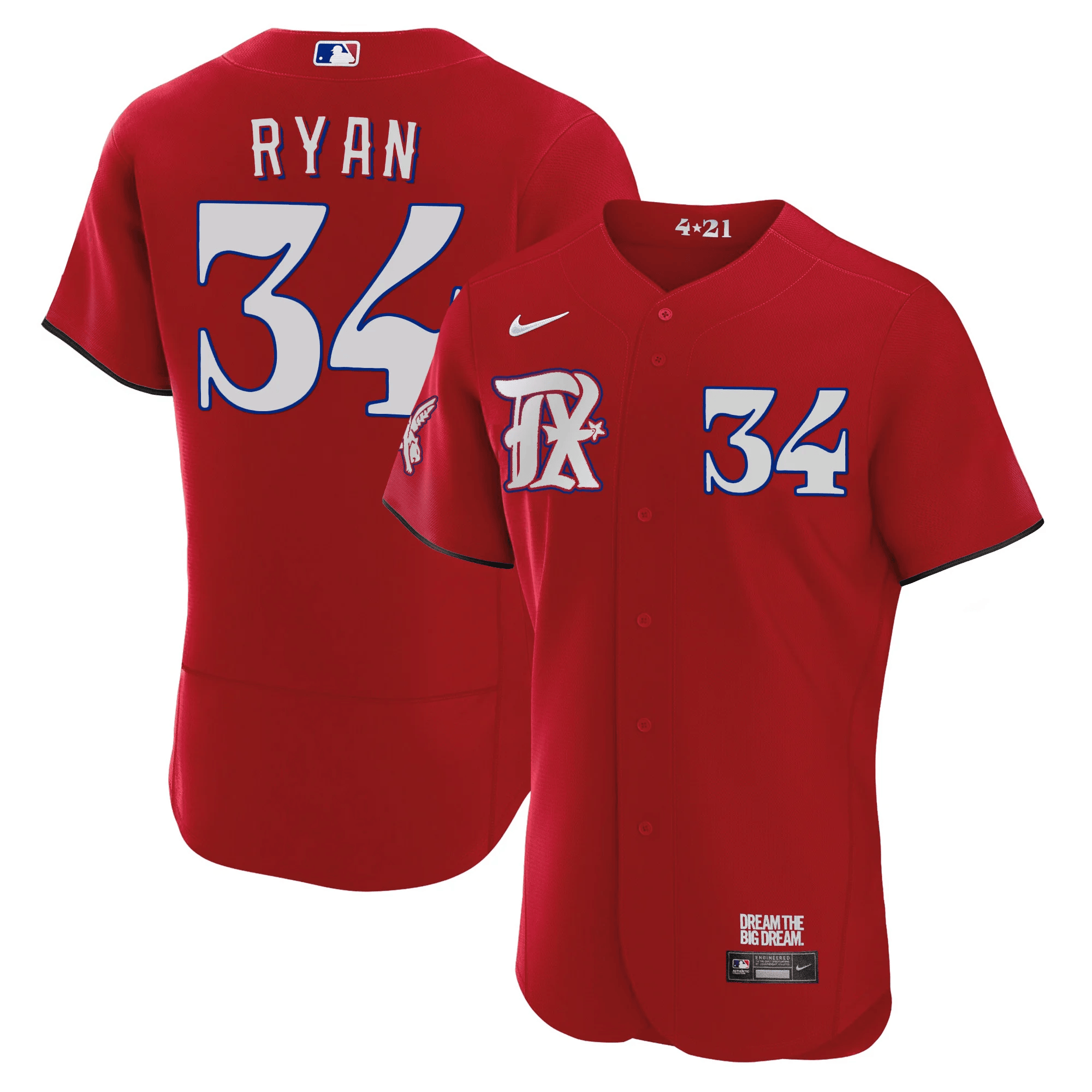 Men’s Texas 2023 City Connect Collection V3 Jersey
