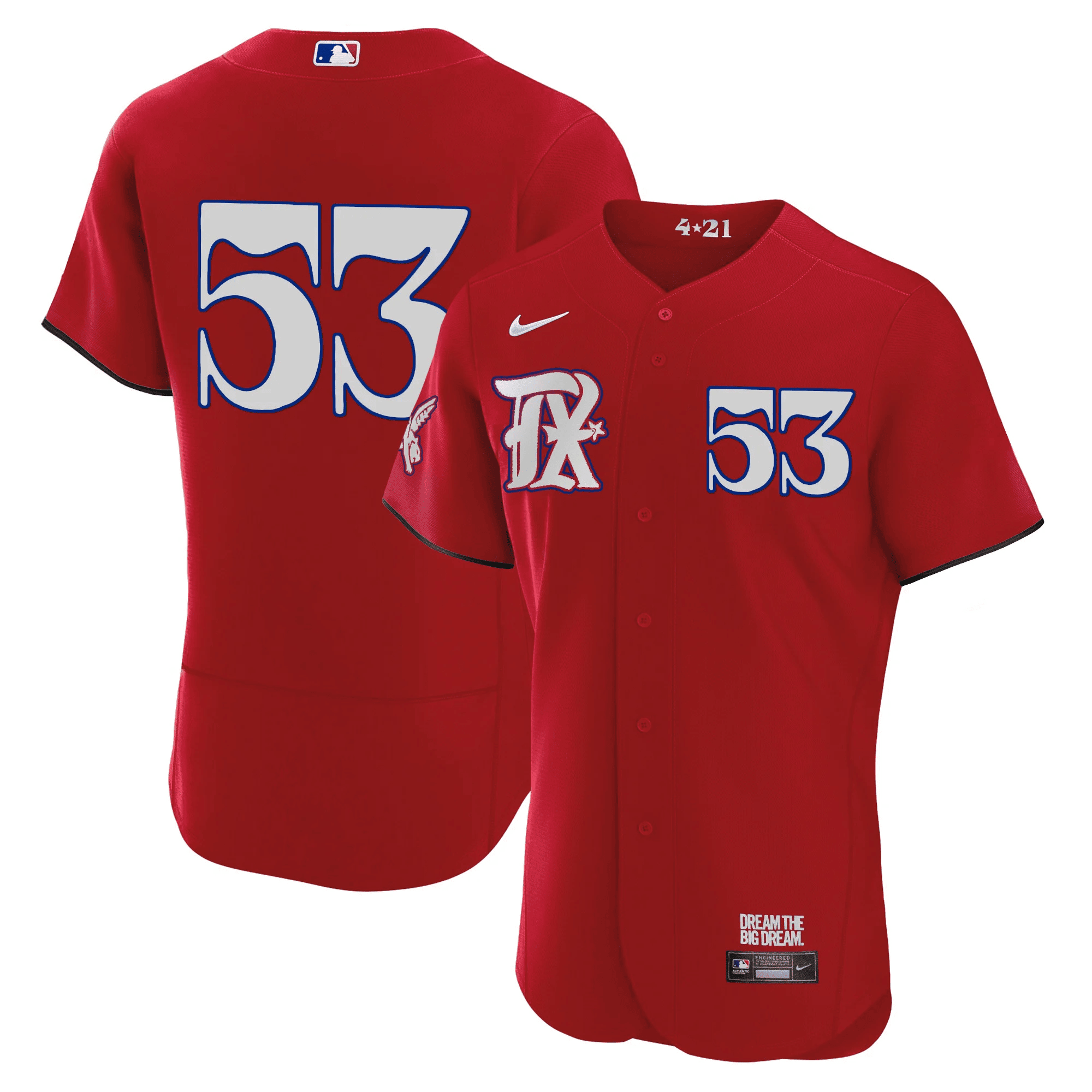Men’s Texas 2023 City Connect Collection V4 Jersey