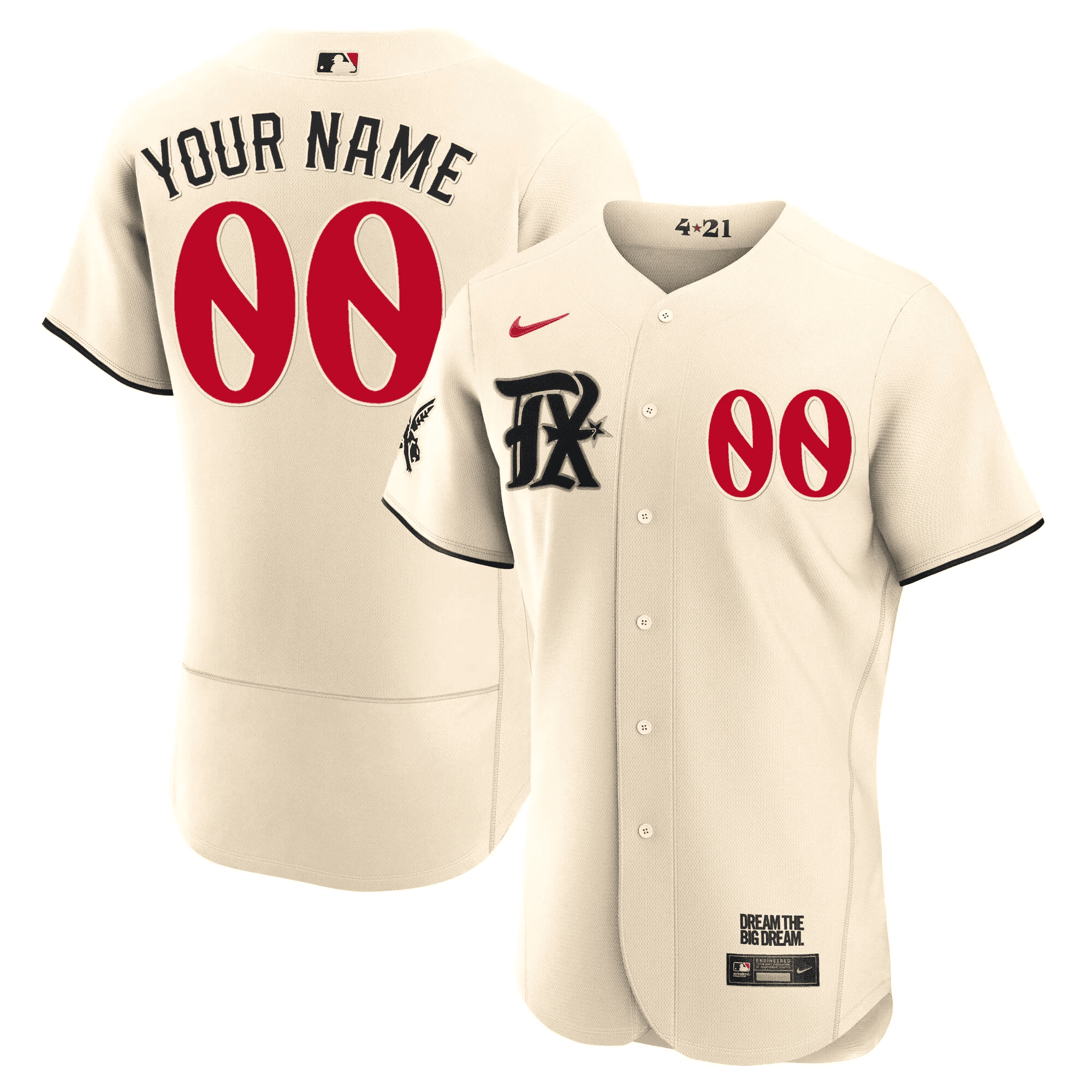 Texas 2023 City Connect Collection Custom Jersey