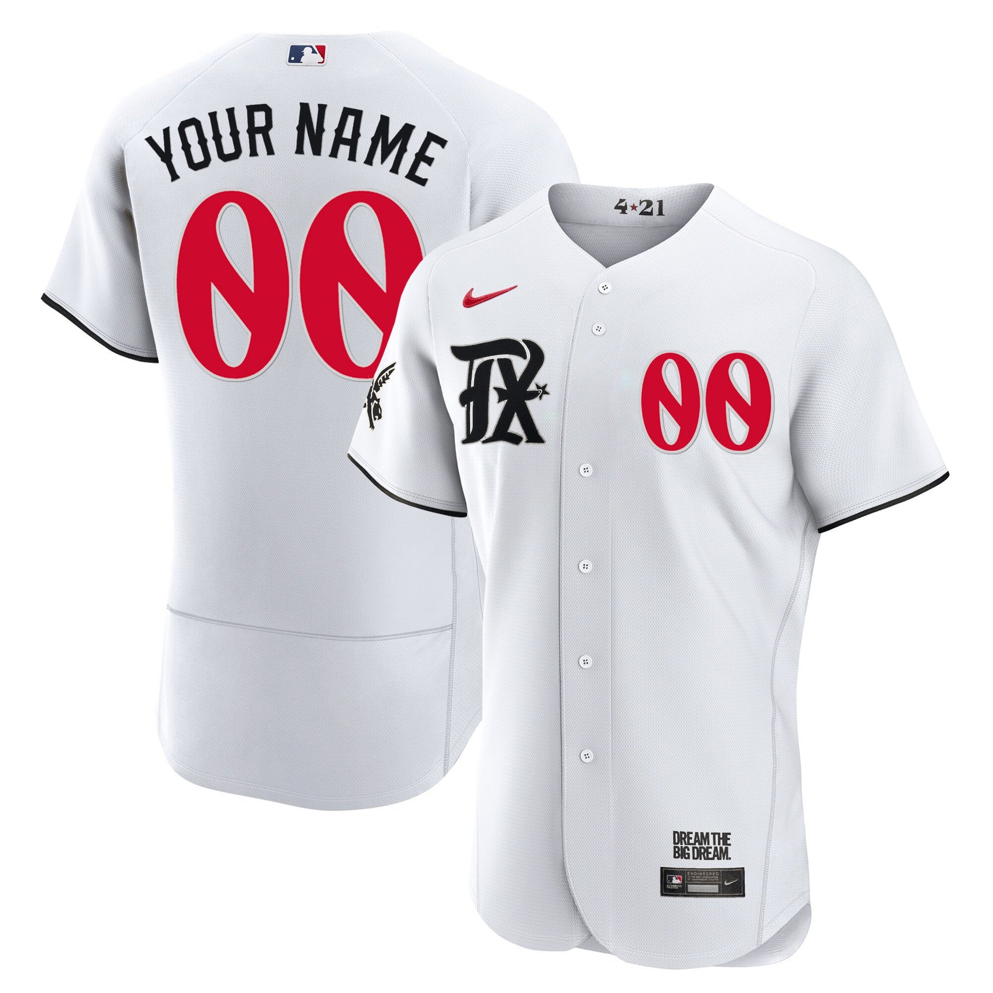 Texas 2023 City Connect Collection Custom Jersey