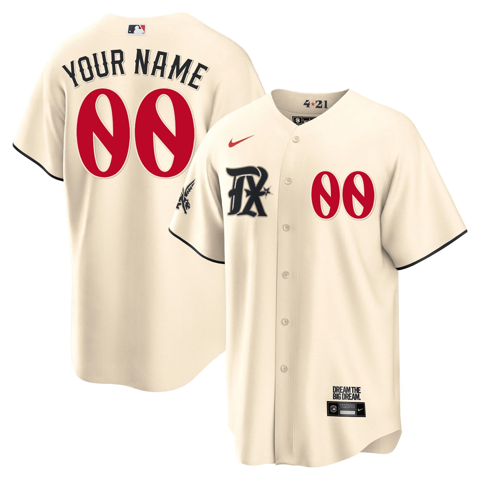 Texas 2023 City Connect Collection Custom Jersey