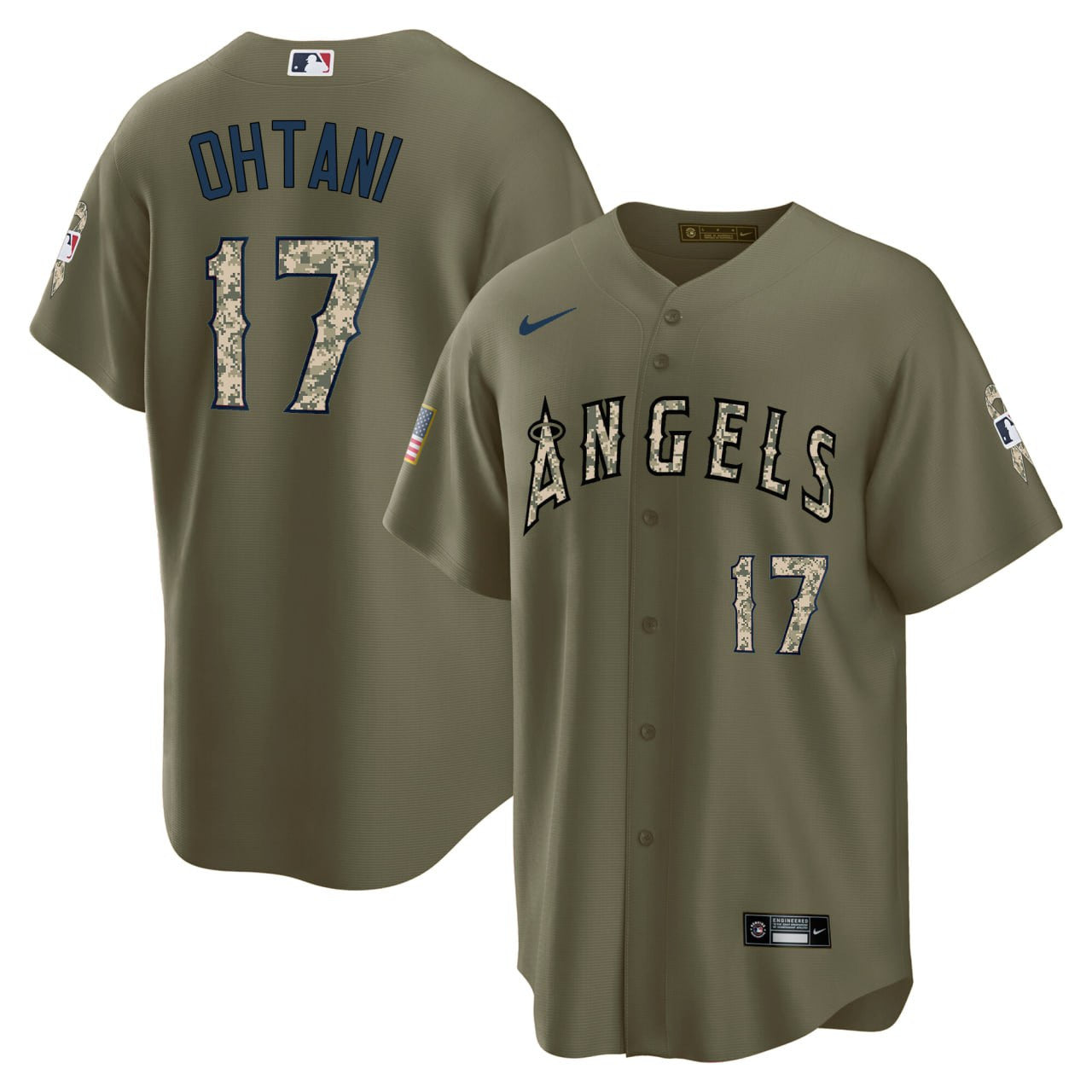 Shohei Ohtani Los Angeles Salute To Service Jersey