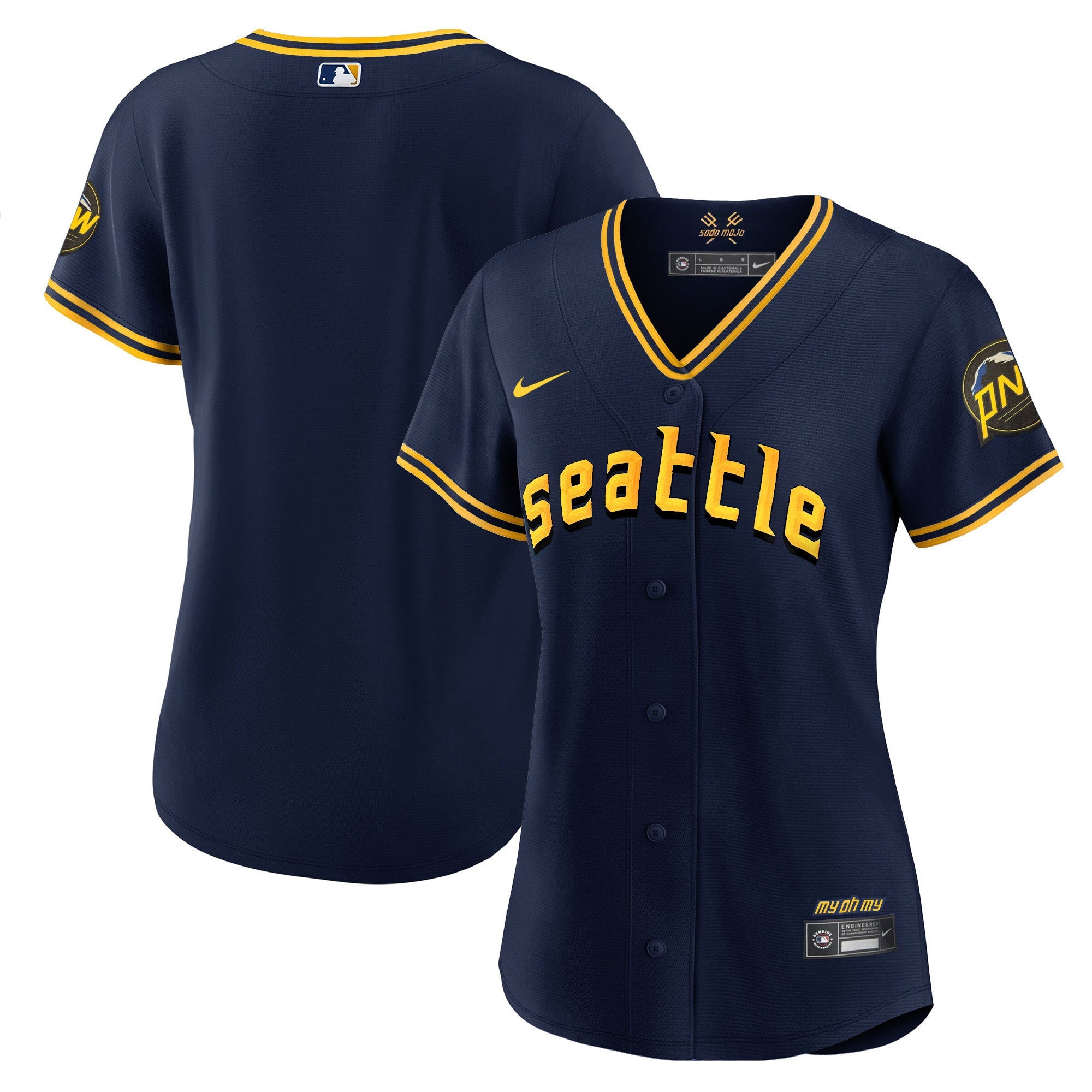Women’s Seattle 2023 City Connect Fan Made Jersey