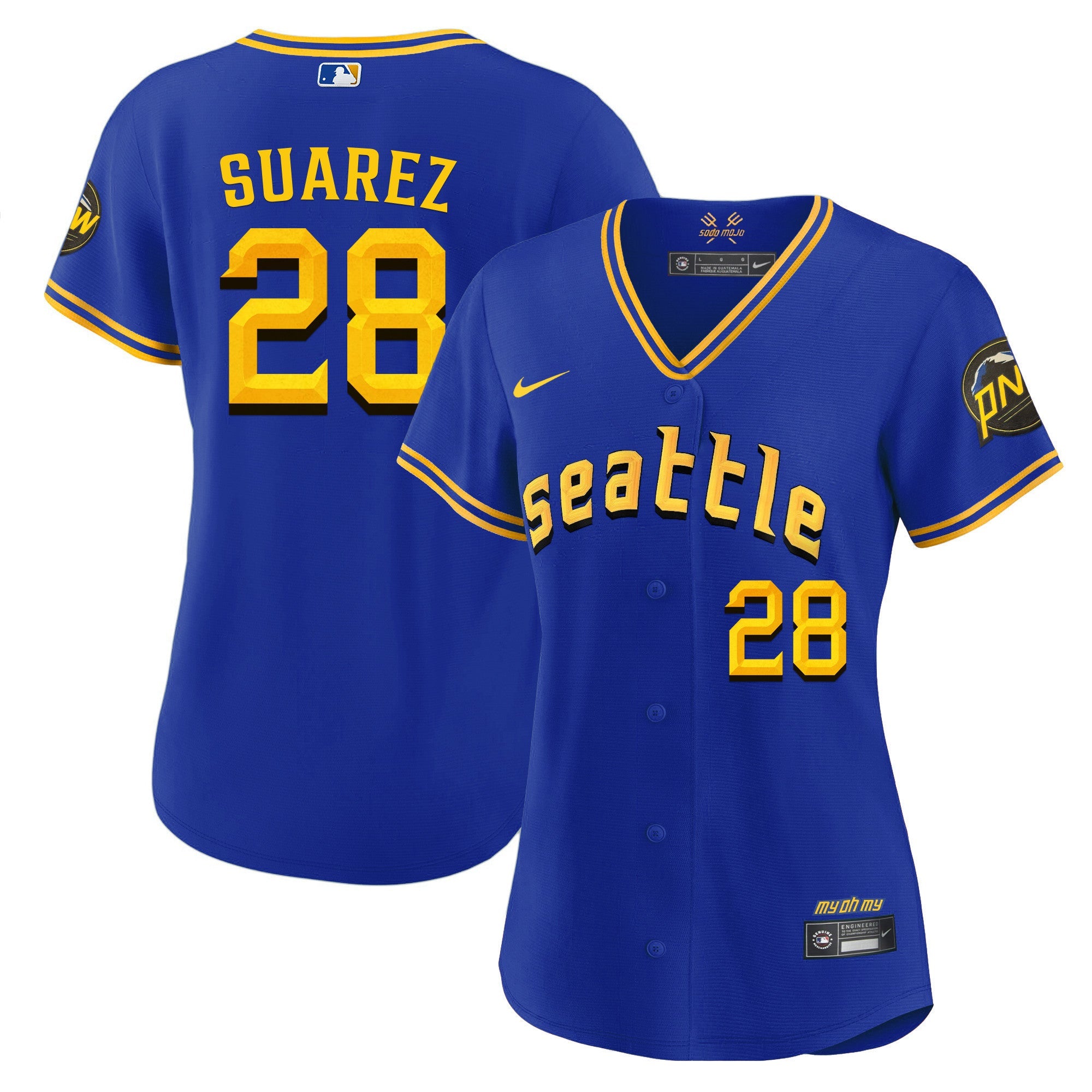 Women’s Seattle 2023 City Connect Fan Made Jersey