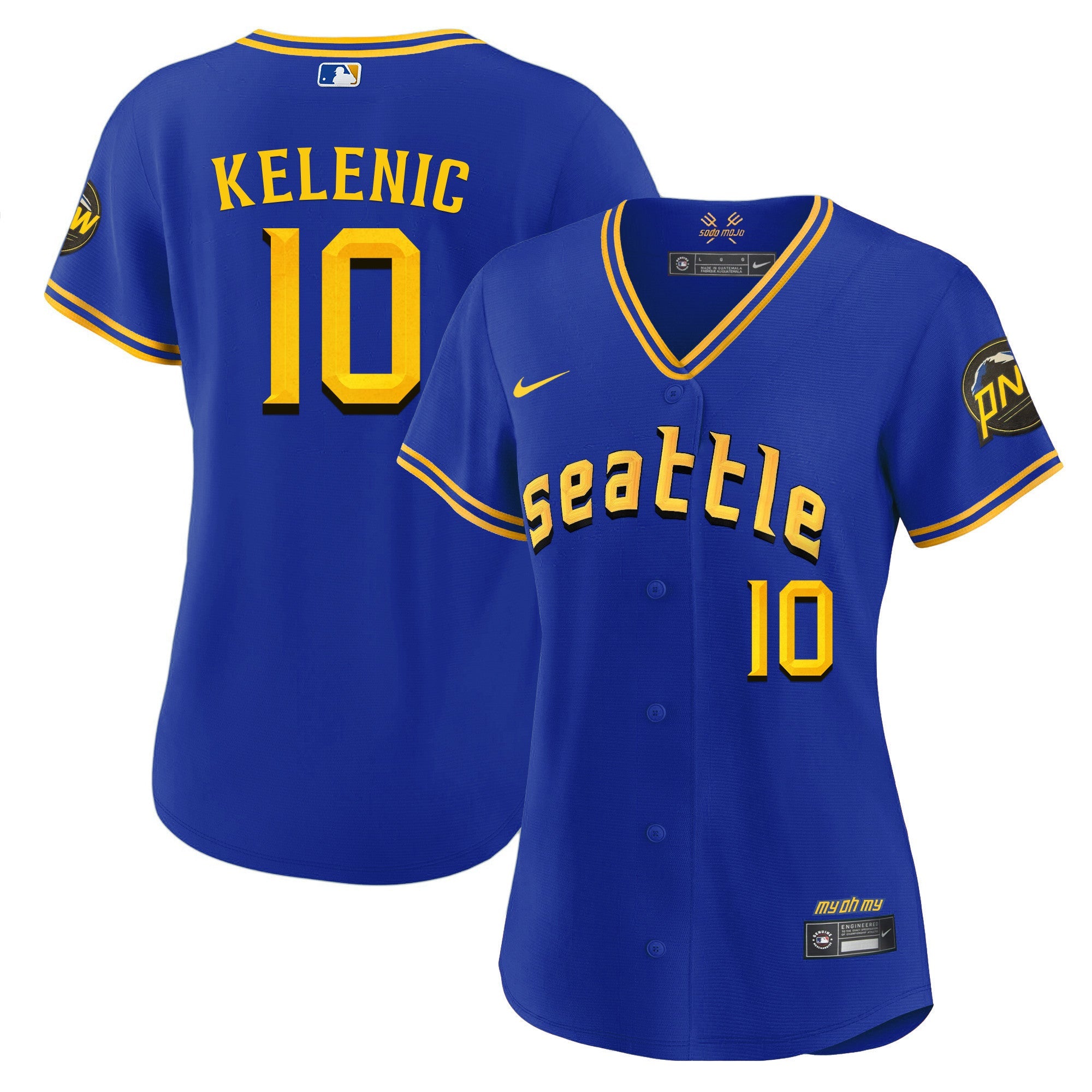Women’s Seattle 2023 City Connect Fan Made Jersey