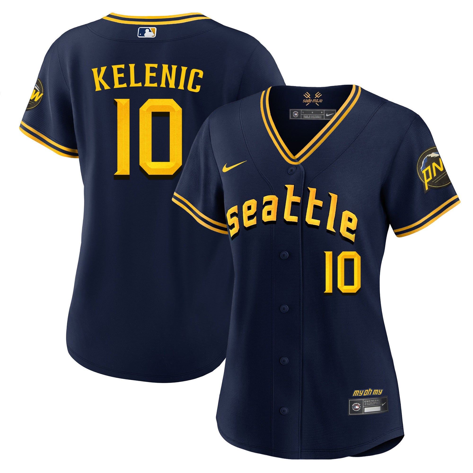 Women’s Seattle 2023 City Connect Fan Made Jersey