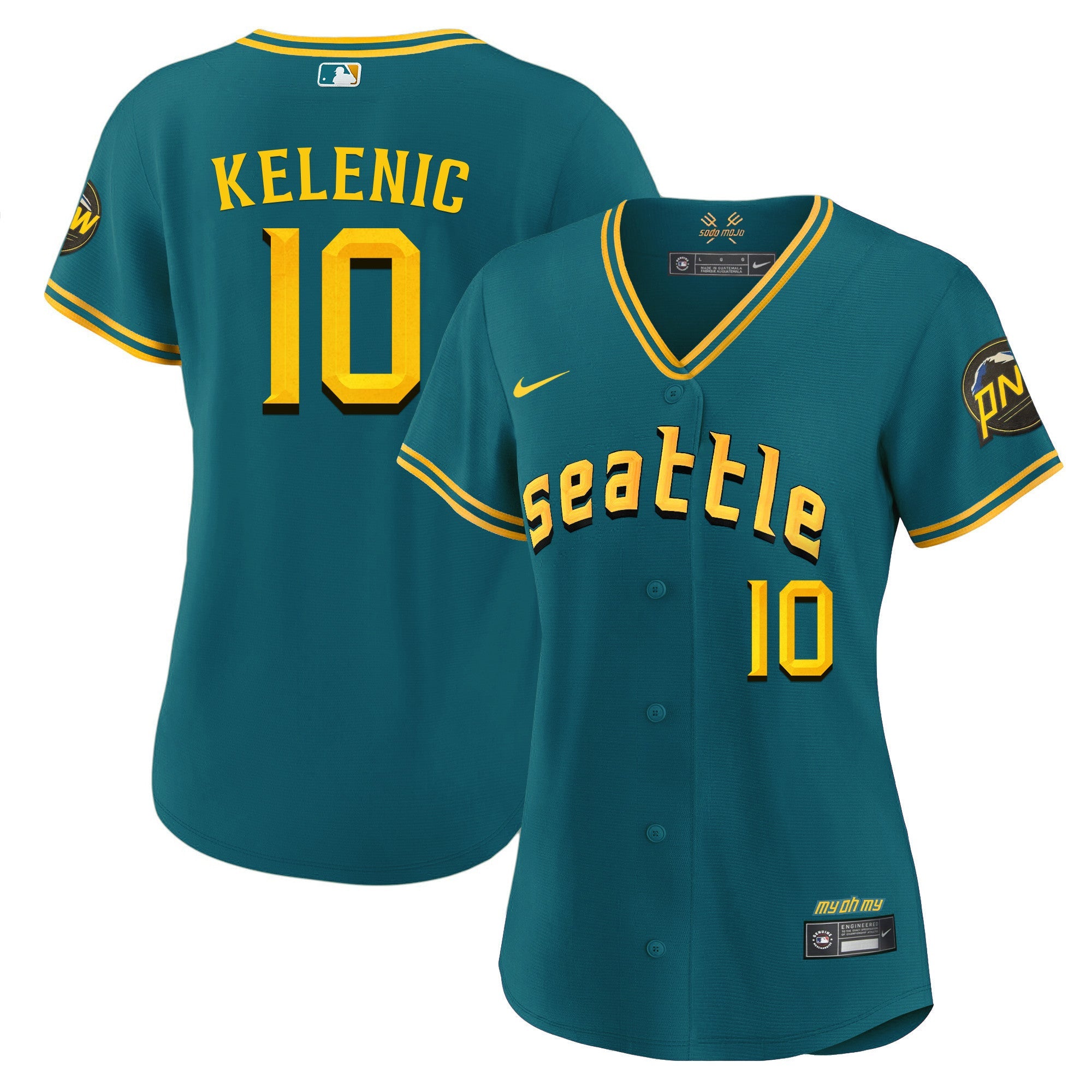 Women’s Seattle 2023 City Connect Fan Made Jersey