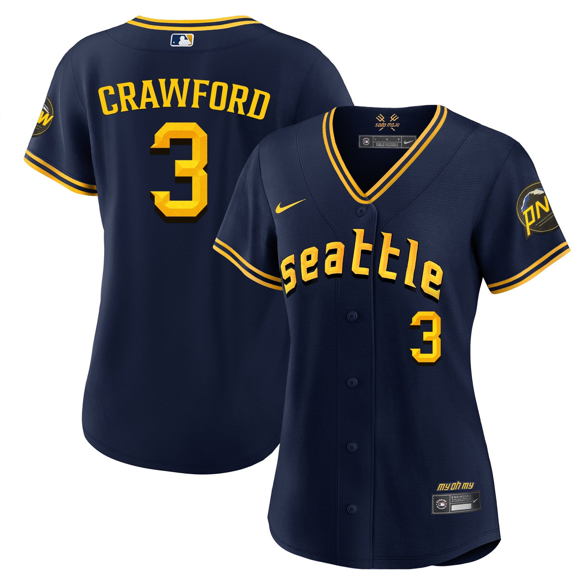 Women’s Seattle 2023 City Connect Fan Made Jersey