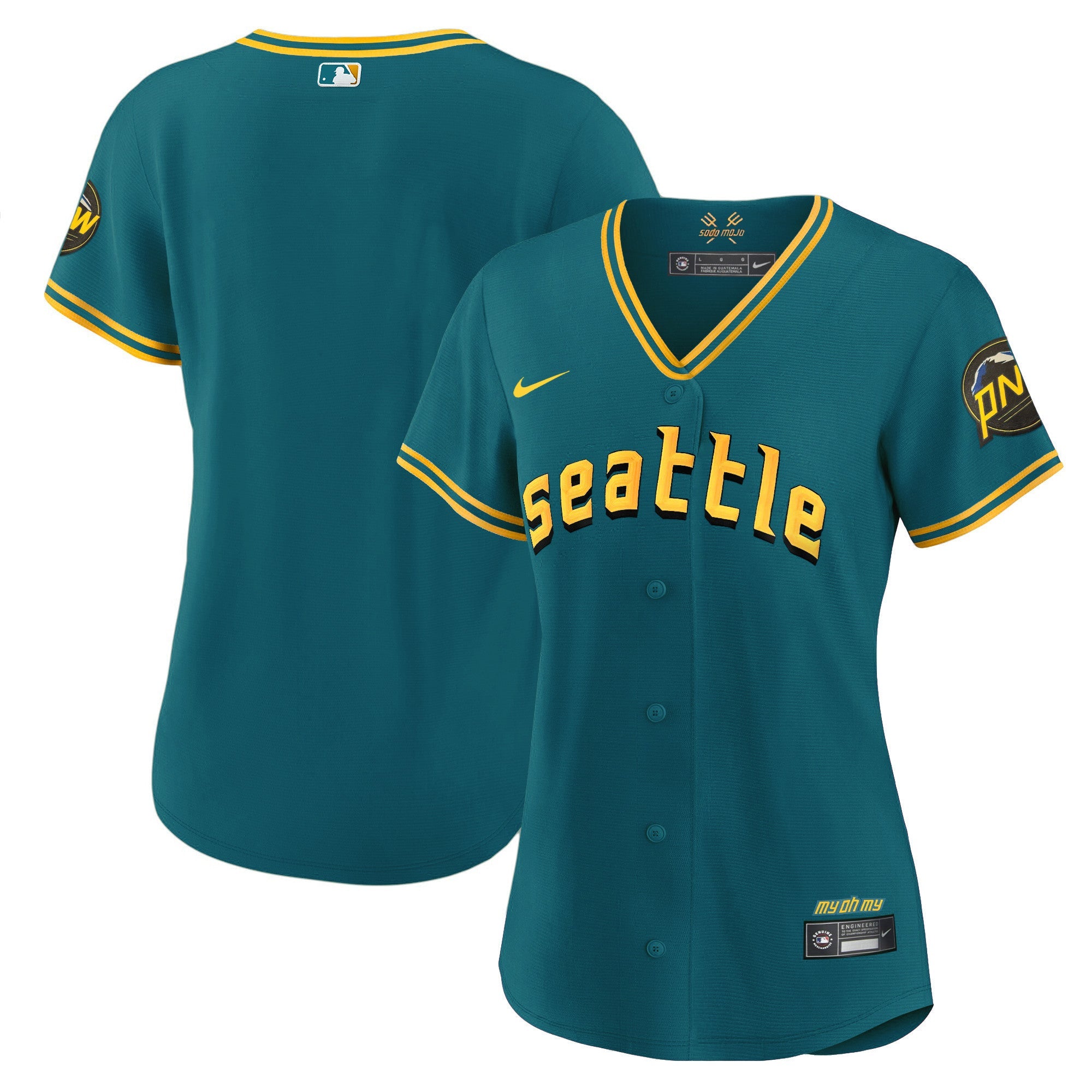 Women’s Seattle 2023 City Connect Fan Made Jersey