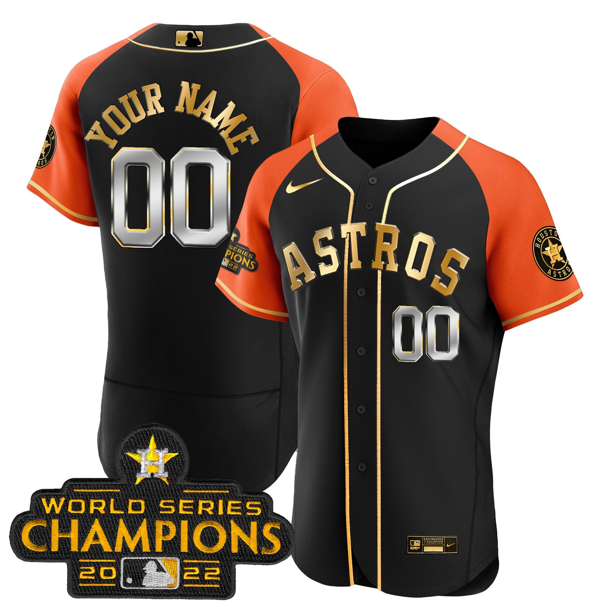 2023 Gold Alternate Custom Jersey