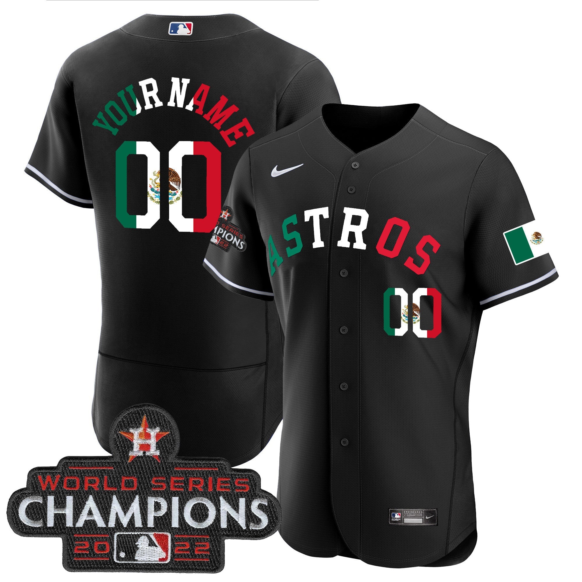 2023 Mexico Custom Jersey