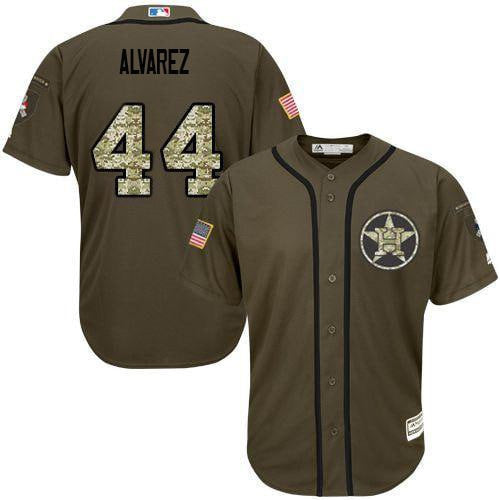 Yordan Alvarez Houston Salute To Service Jersey