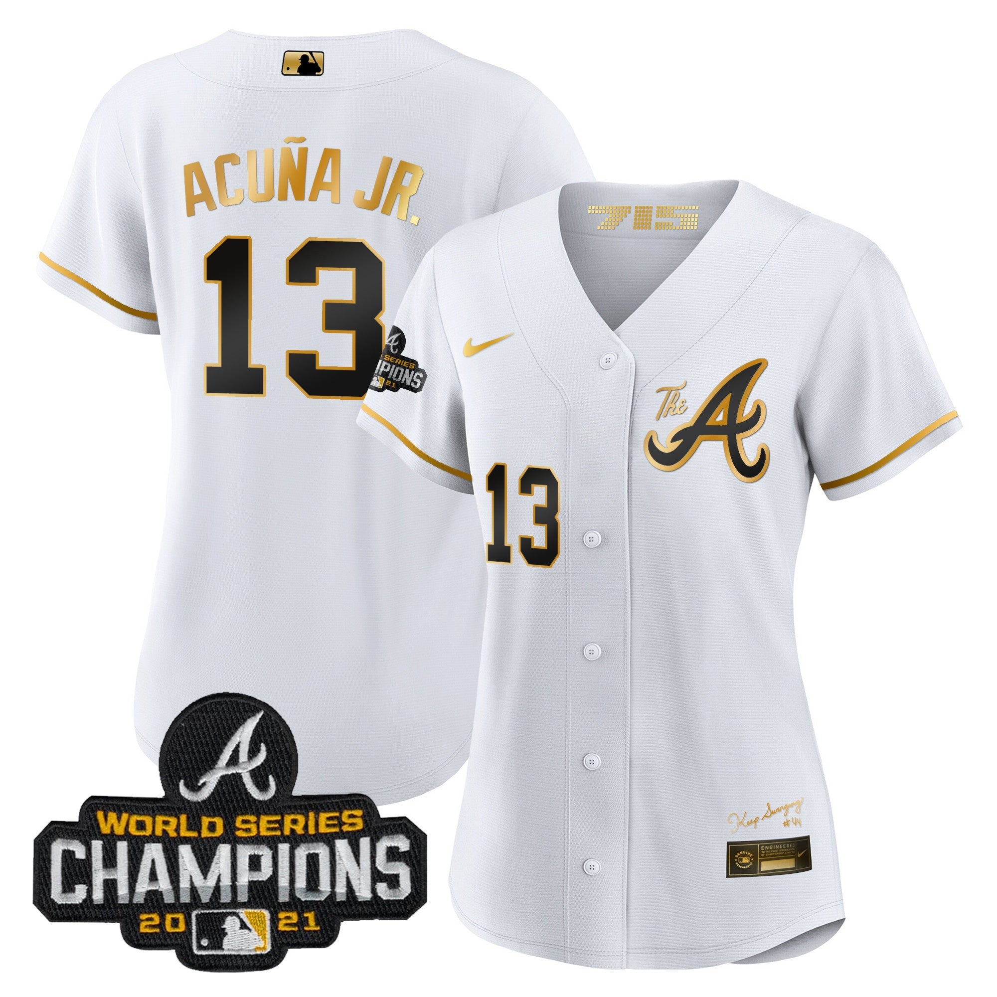 Women’s Atlanta Champions City Connect Gold Jersey