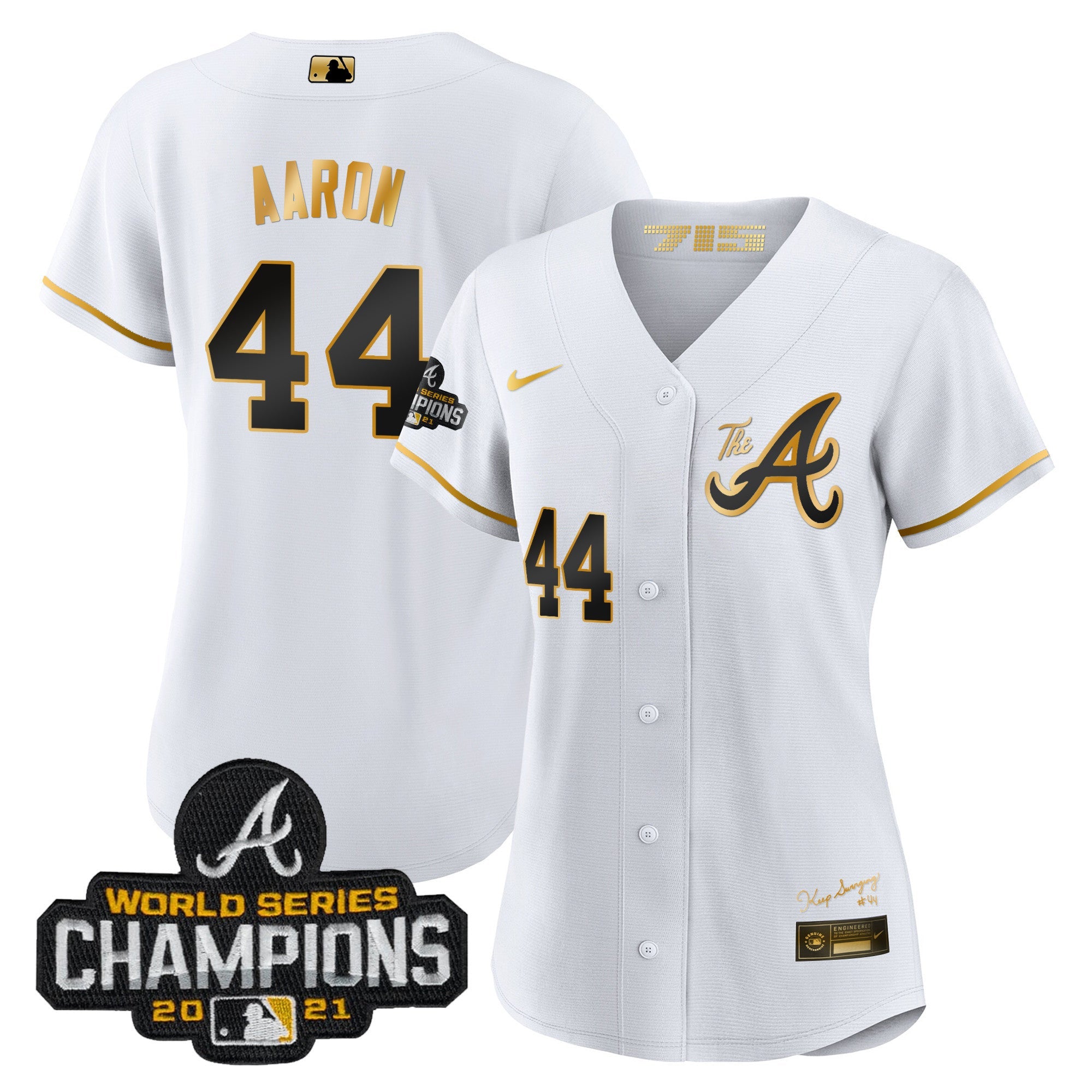 Women’s Atlanta Champions City Connect Gold Jersey