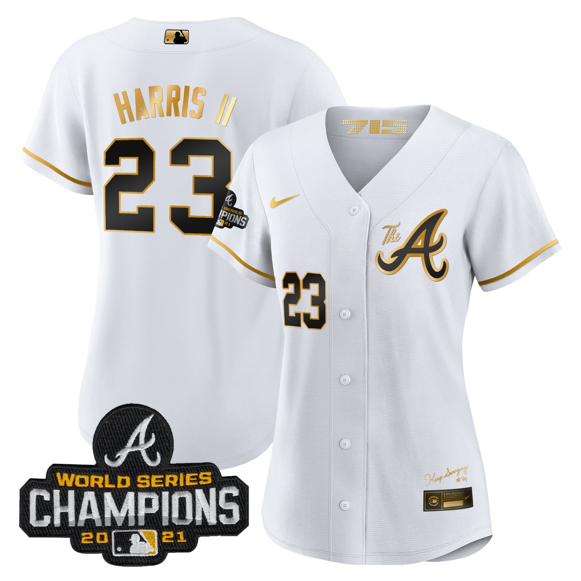 Women’s Atlanta Champions City Connect Gold Jersey
