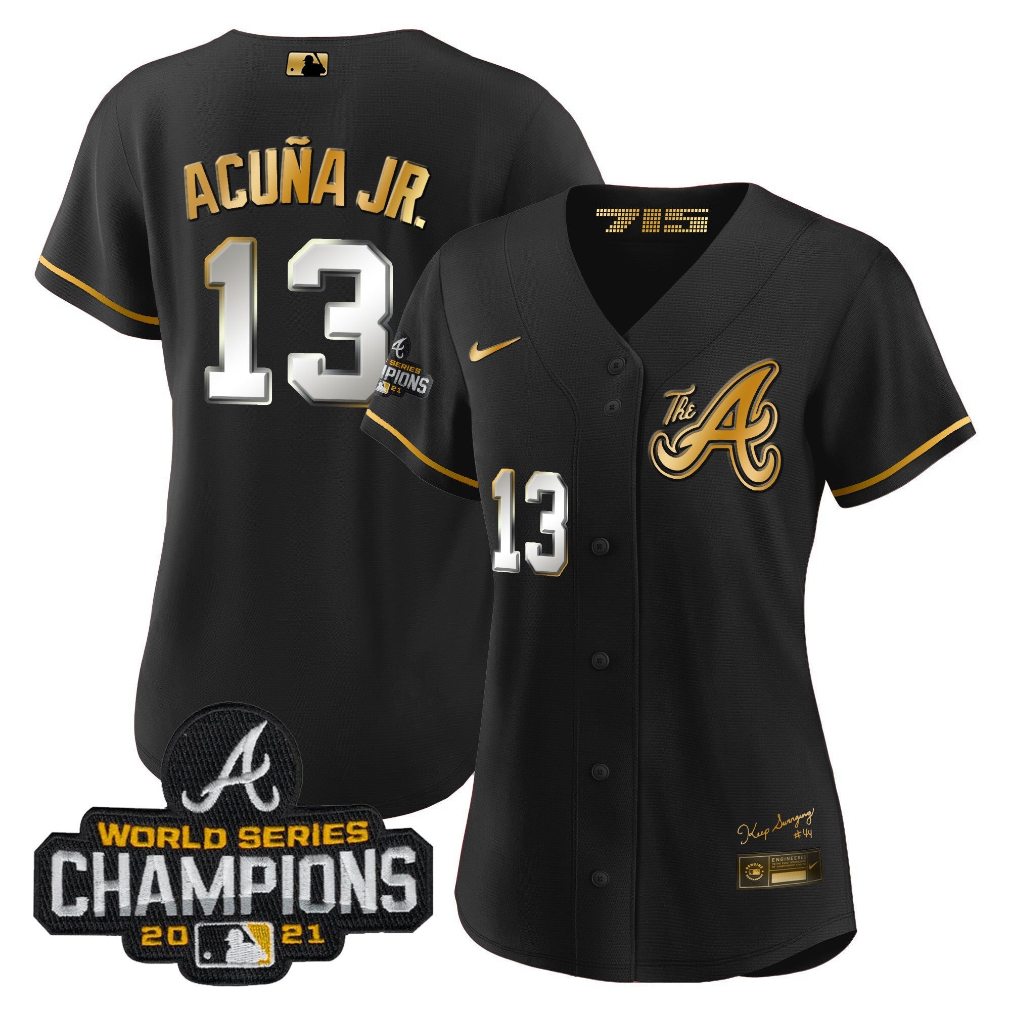 Women’s Atlanta Champions City Connect Gold Jersey