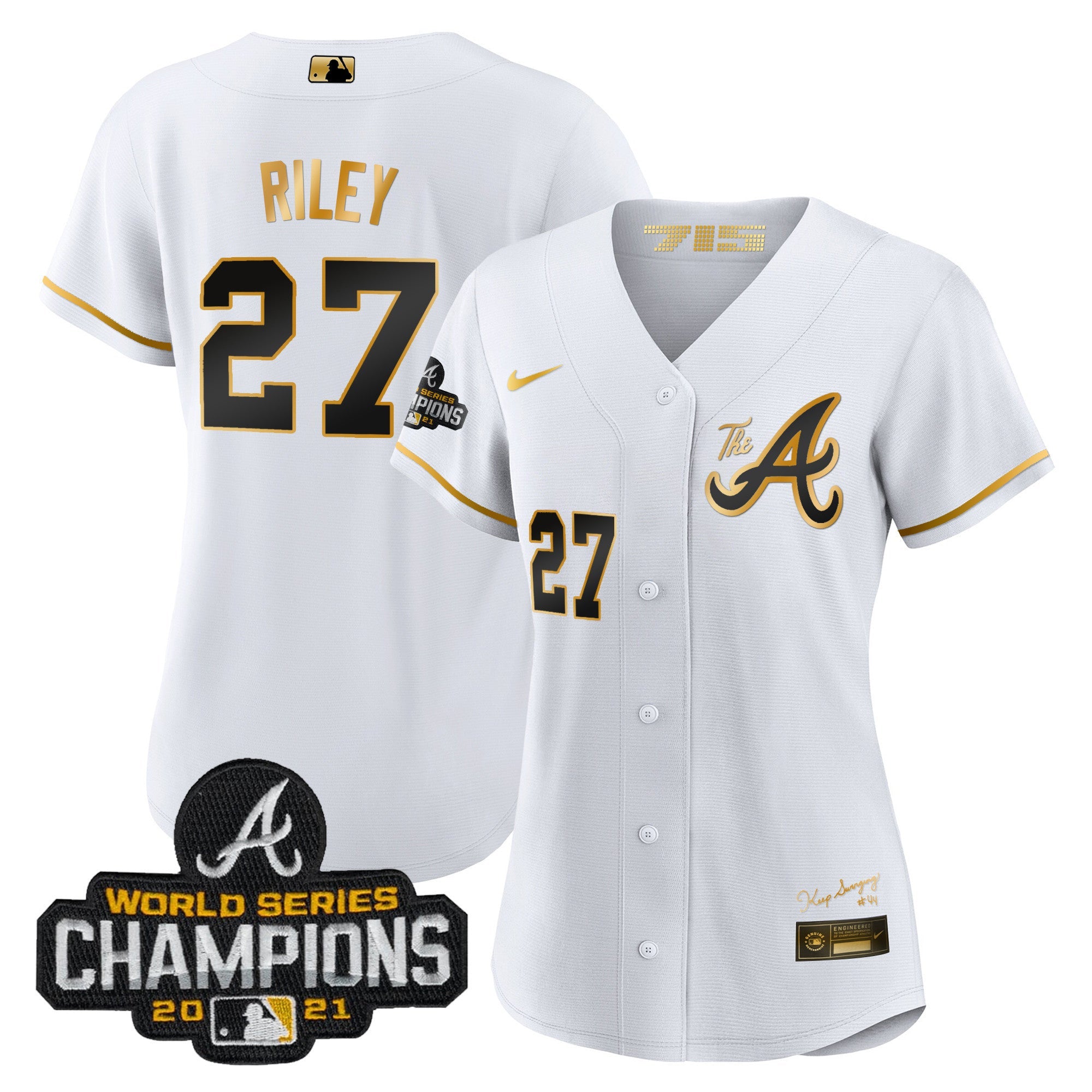 Women’s Atlanta Champions City Connect Gold Jersey