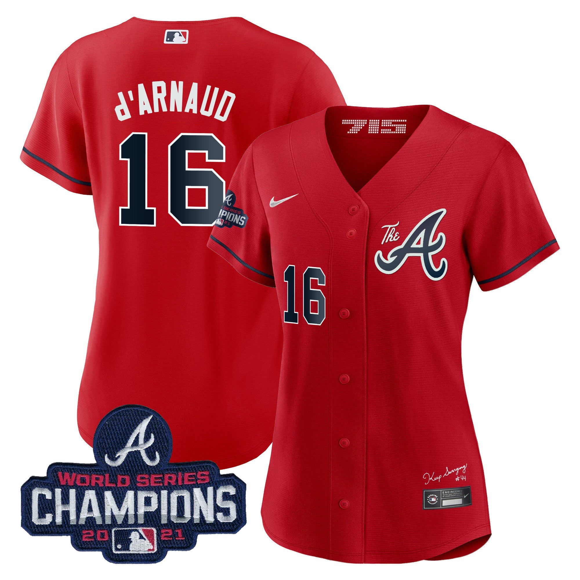 Women’s Atlanta Champions City Connect Gold Jersey