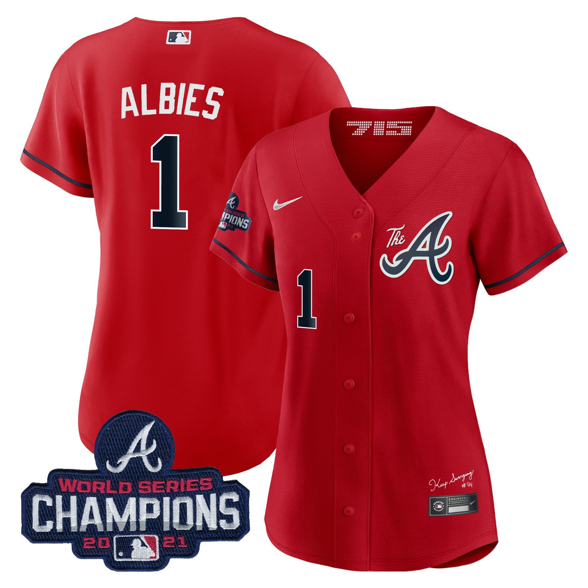 Women’s Atlanta Champions City Connect Gold Jersey