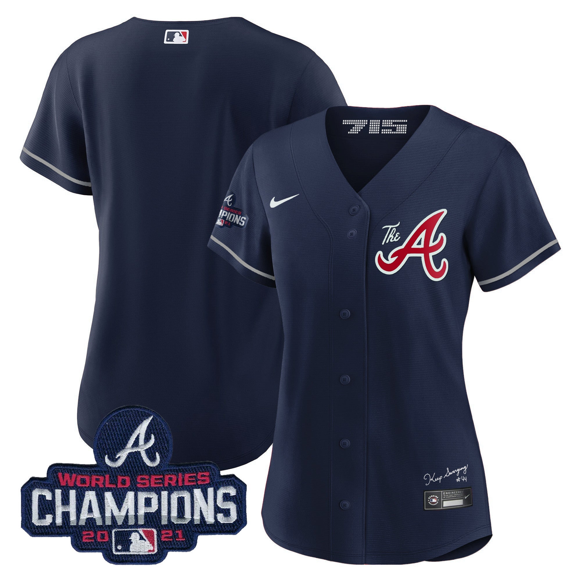 Women’s Atlanta Champions City Connect Gold Jersey