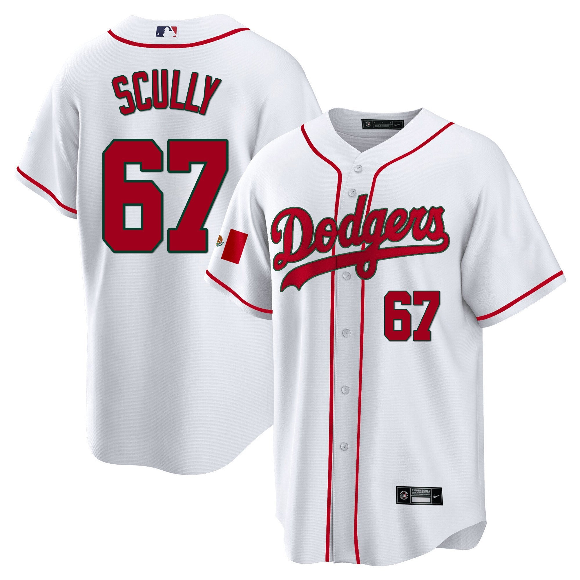 Men’s Los Angeles Mexico Cool Base Jersey